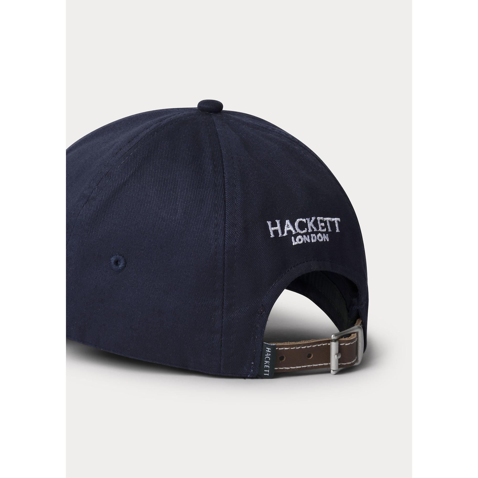 Product image 4 of 4 of Hackett Men's Branded H Box Cap - Navy