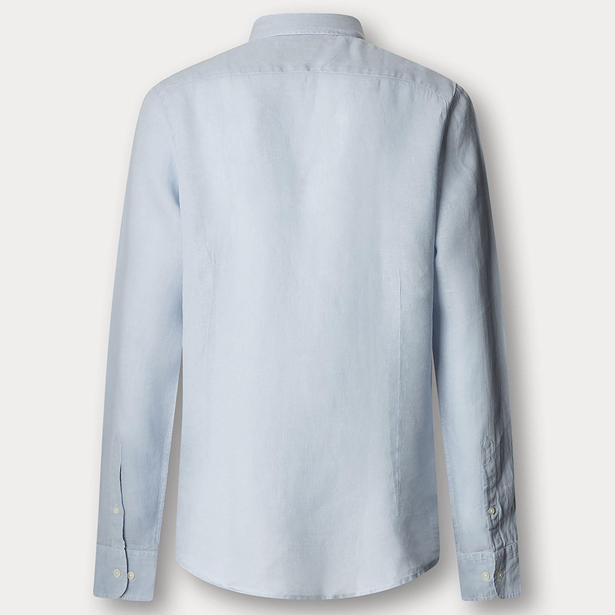 Product image 2 of 2 of Hackett Men's Essential GMD Linen BRPT Shirt - Oxford Blue