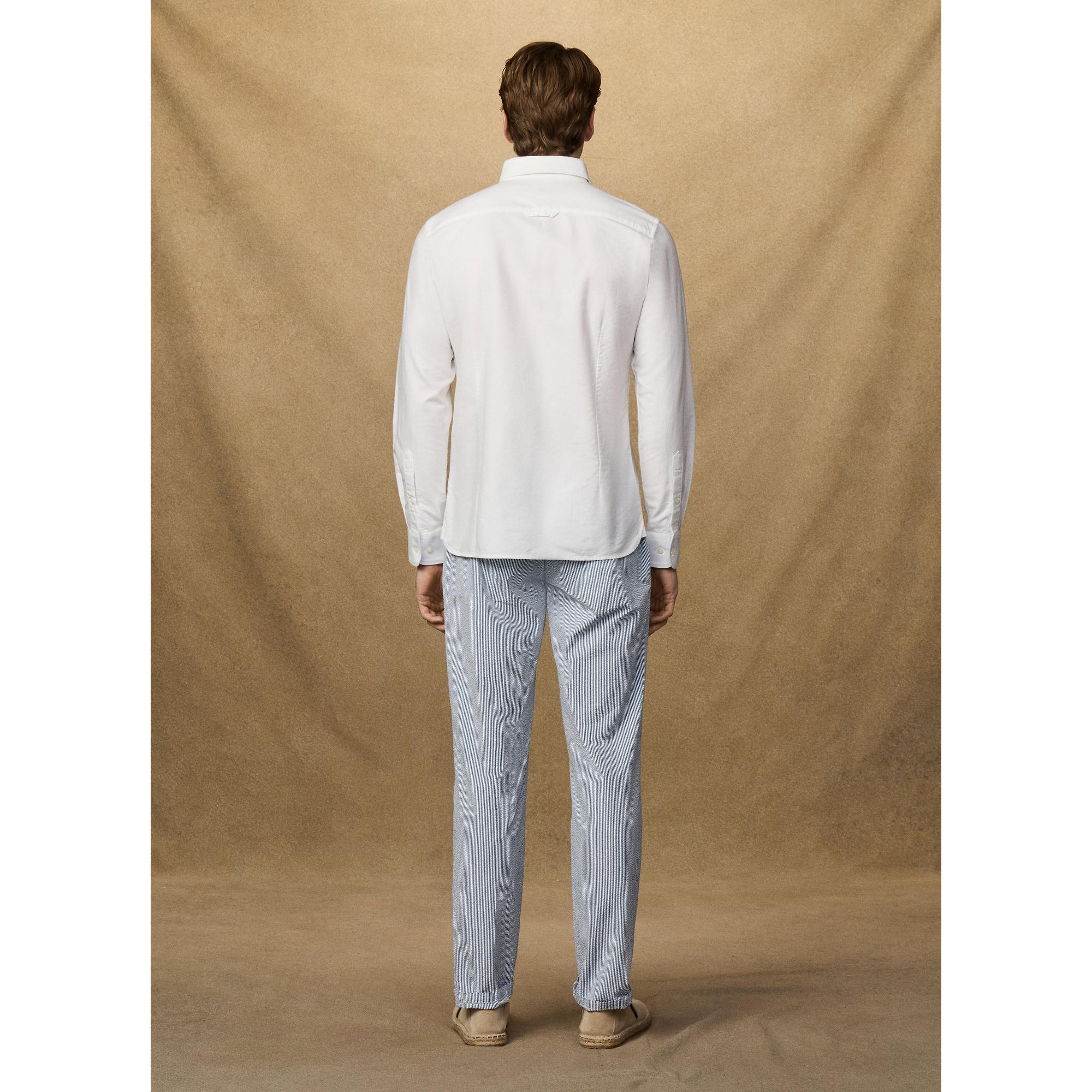 Product image 6 of 10 of Hackett Men's Heritage Oxford Shirt - Optic White