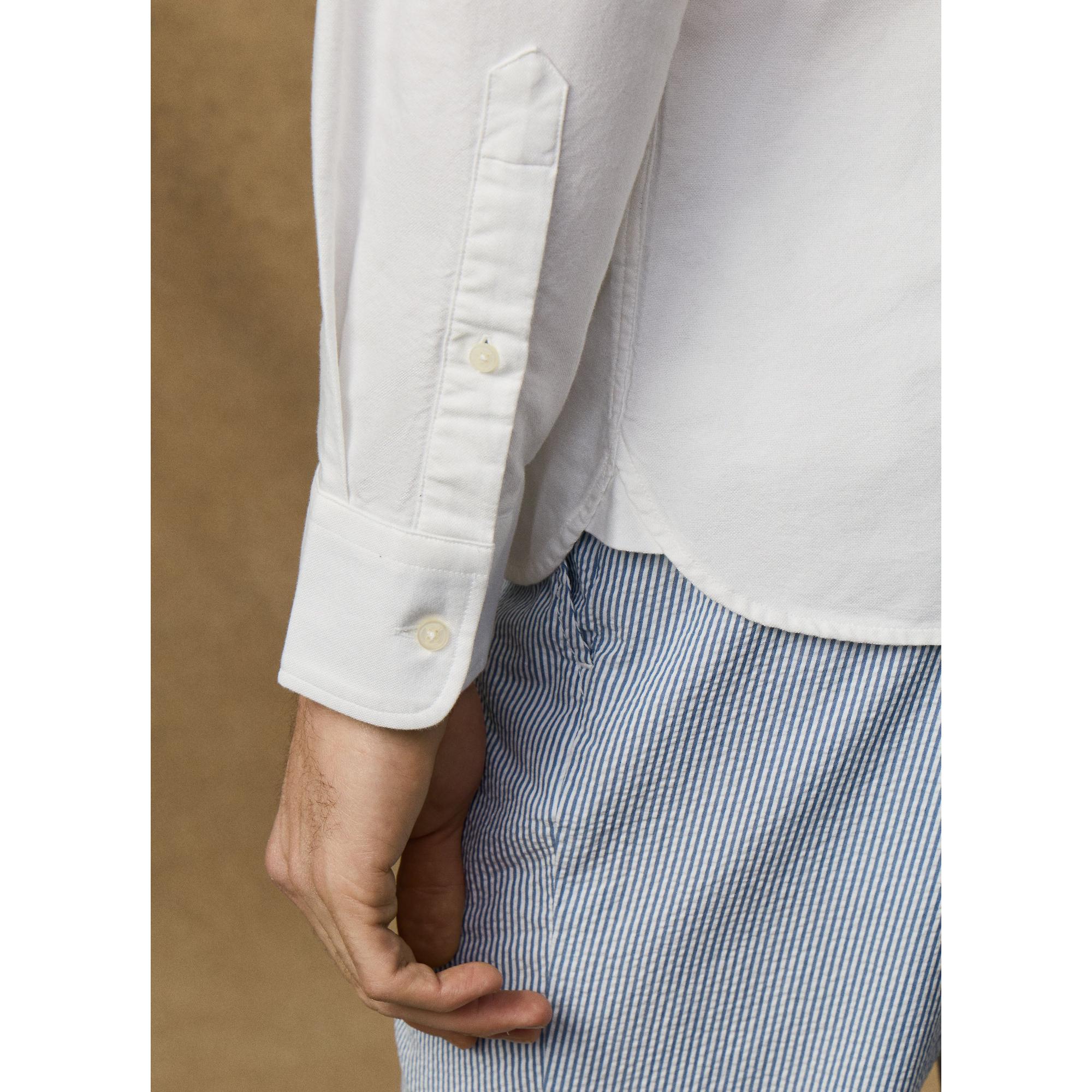 Product image 7 of 10 of Hackett Men's Heritage Oxford Shirt - Optic White