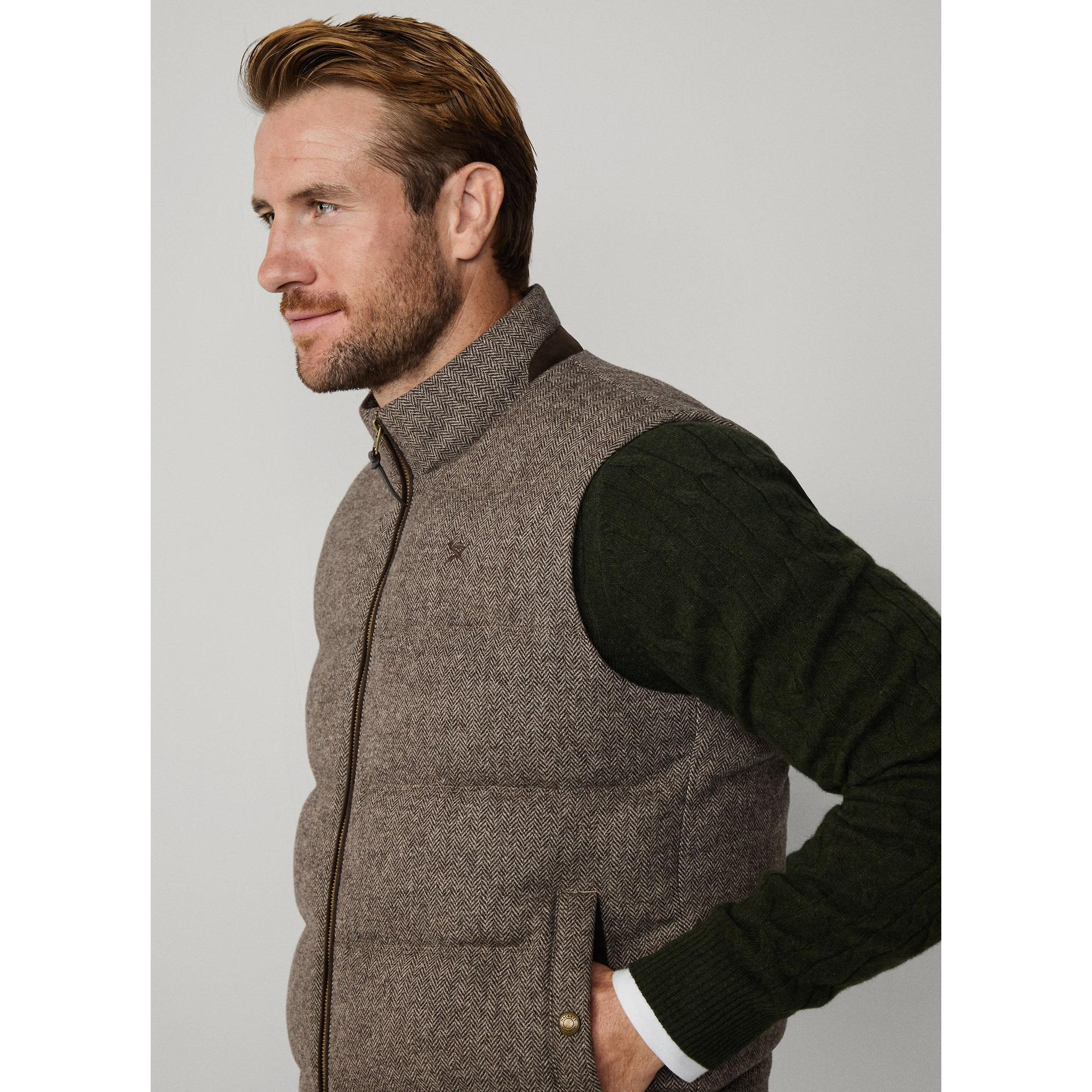 Product image 4 of 8 of Hackett Men's Padded Gilet - Dark Brown