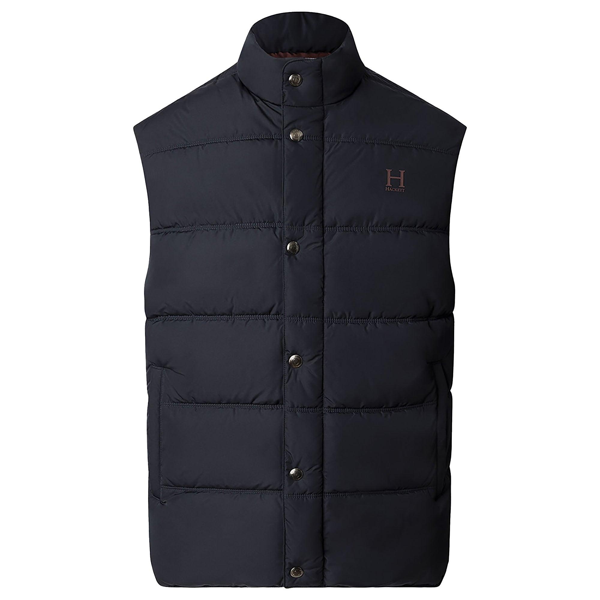 Product image 1 of 8 of Hackett Men's Heritage Logo Gilet - Midnight Blue