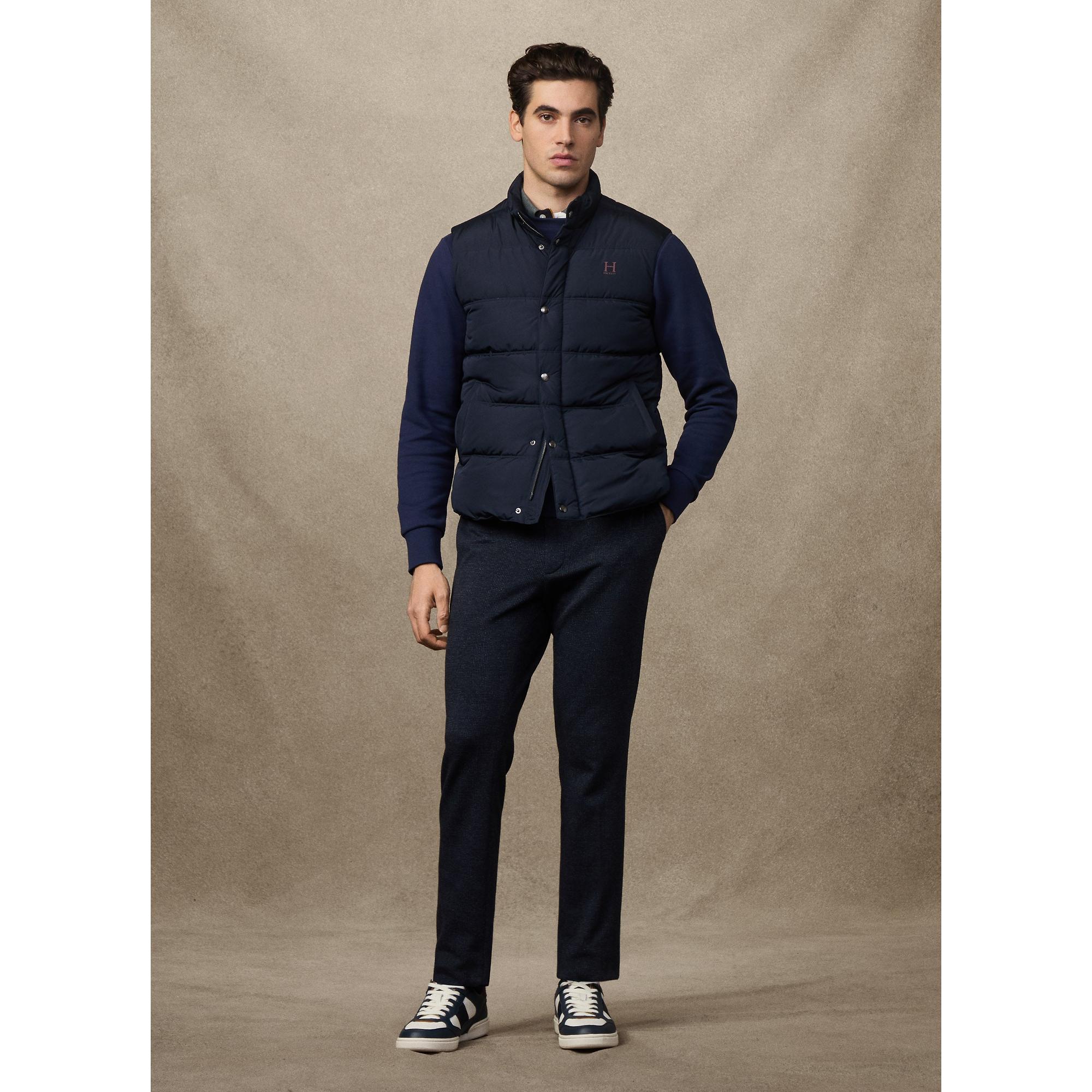 Product image 8 of 8 of Hackett Men's Heritage Logo Gilet - Midnight Blue