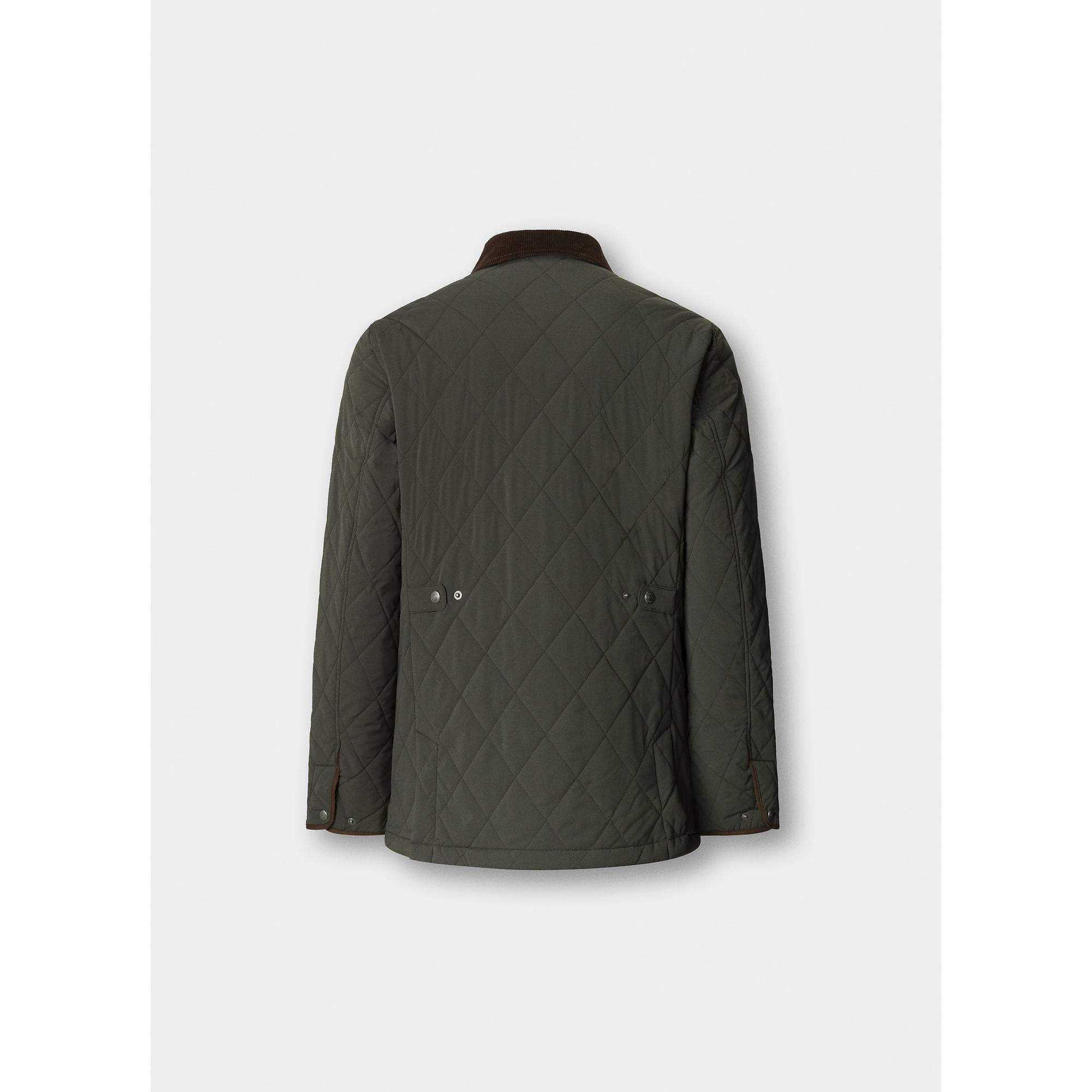 Product image 3 of 9 of Hackett Men's Quilted Jacket - Deep Green