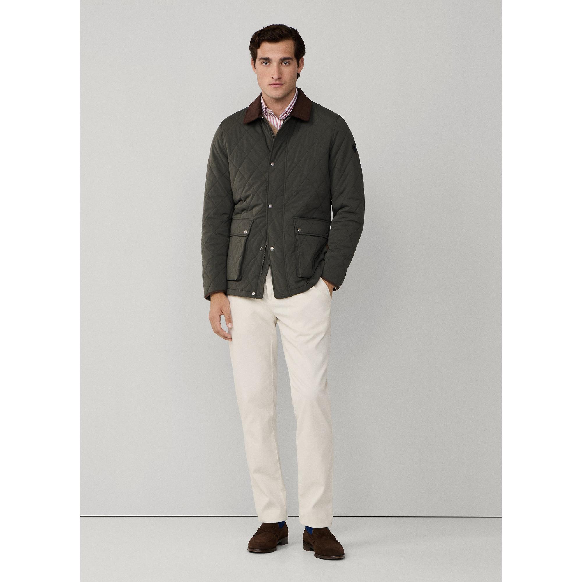 Product image 9 of 9 of Hackett Men's Quilted Jacket - Deep Green