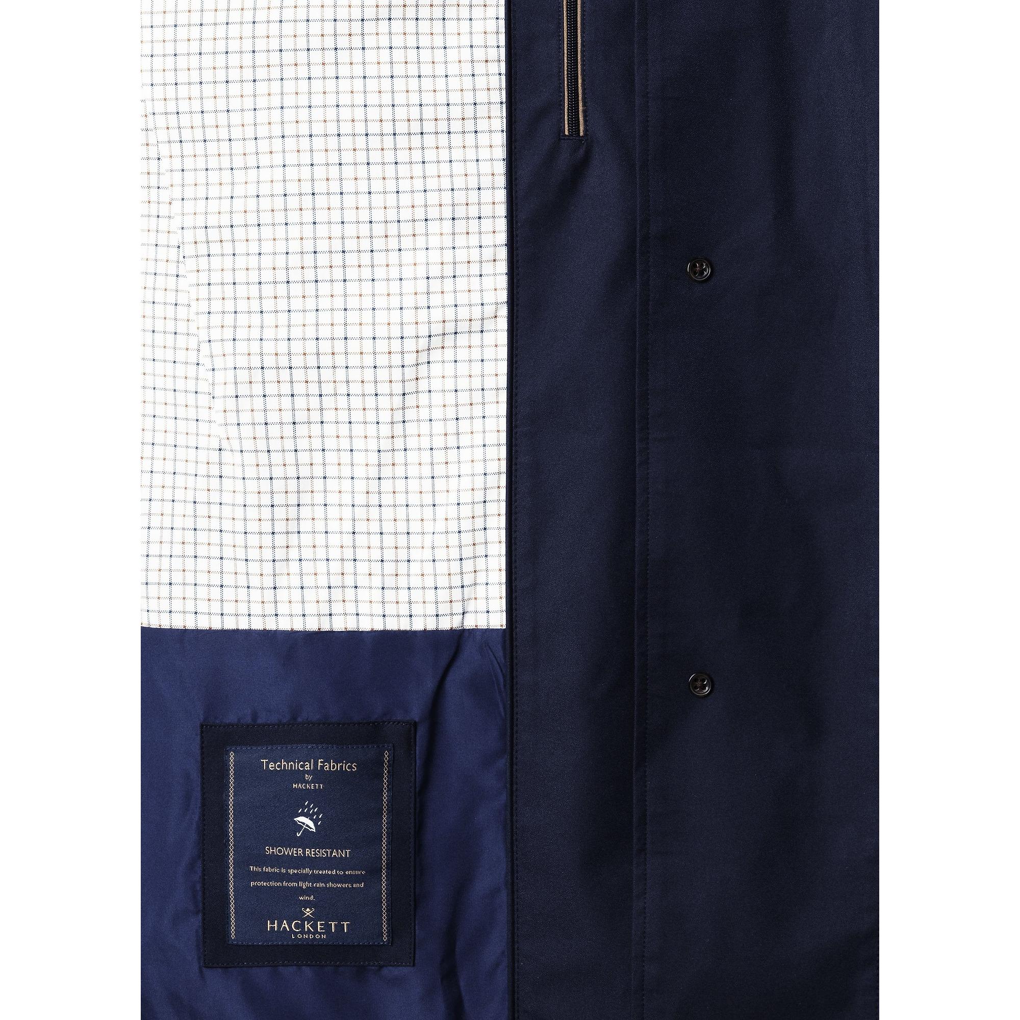 Product image 10 of 11 of Hackett Men's Belgravia Mac - Midnight Blue