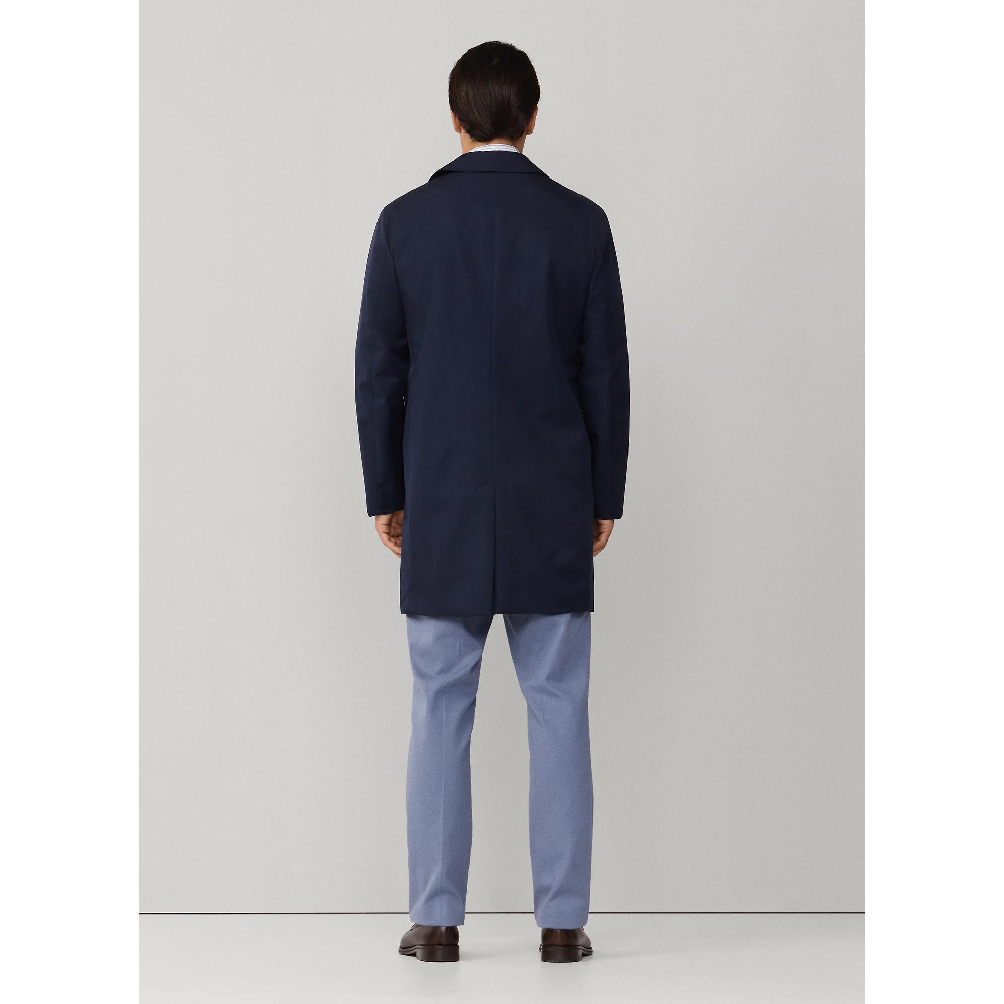 Product image 5 of 11 of Hackett Men's Belgravia Mac - Midnight Blue