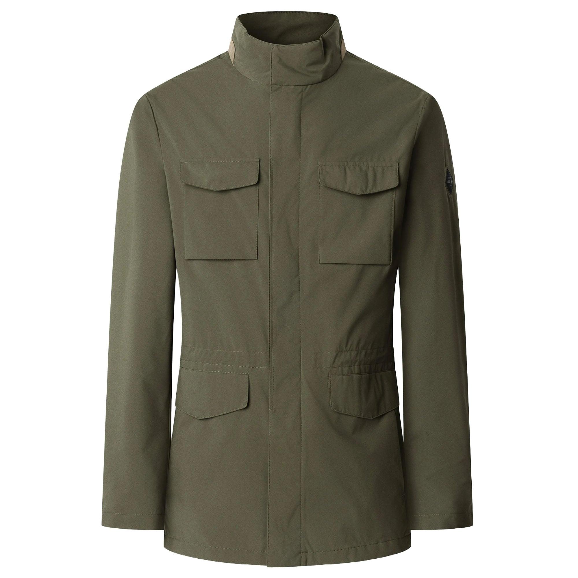 Product image 1 of 11 of Hackett Men's Tech Velo Jacket - Army Green