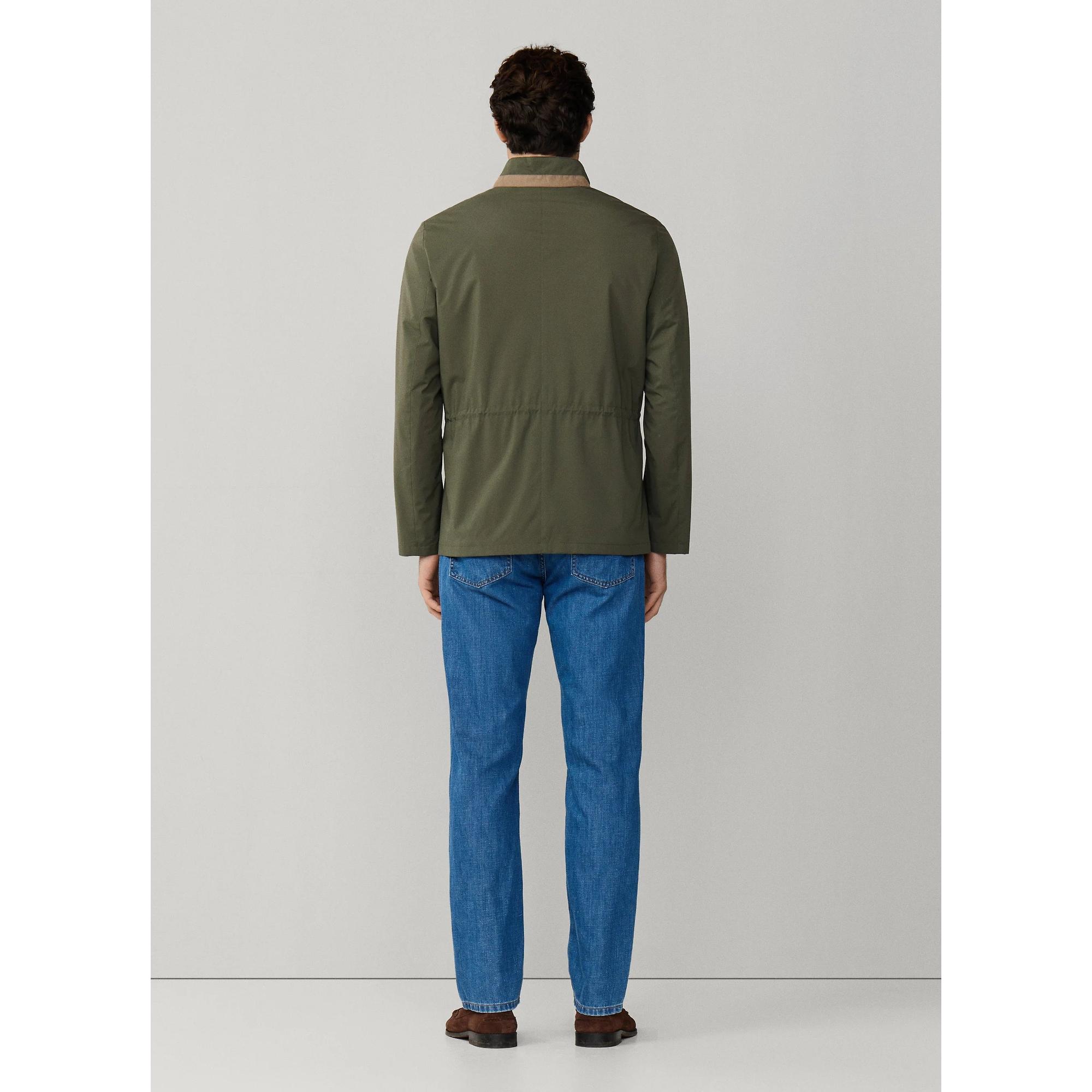 Product image 7 of 11 of Hackett Men's Tech Velo Jacket - Army Green