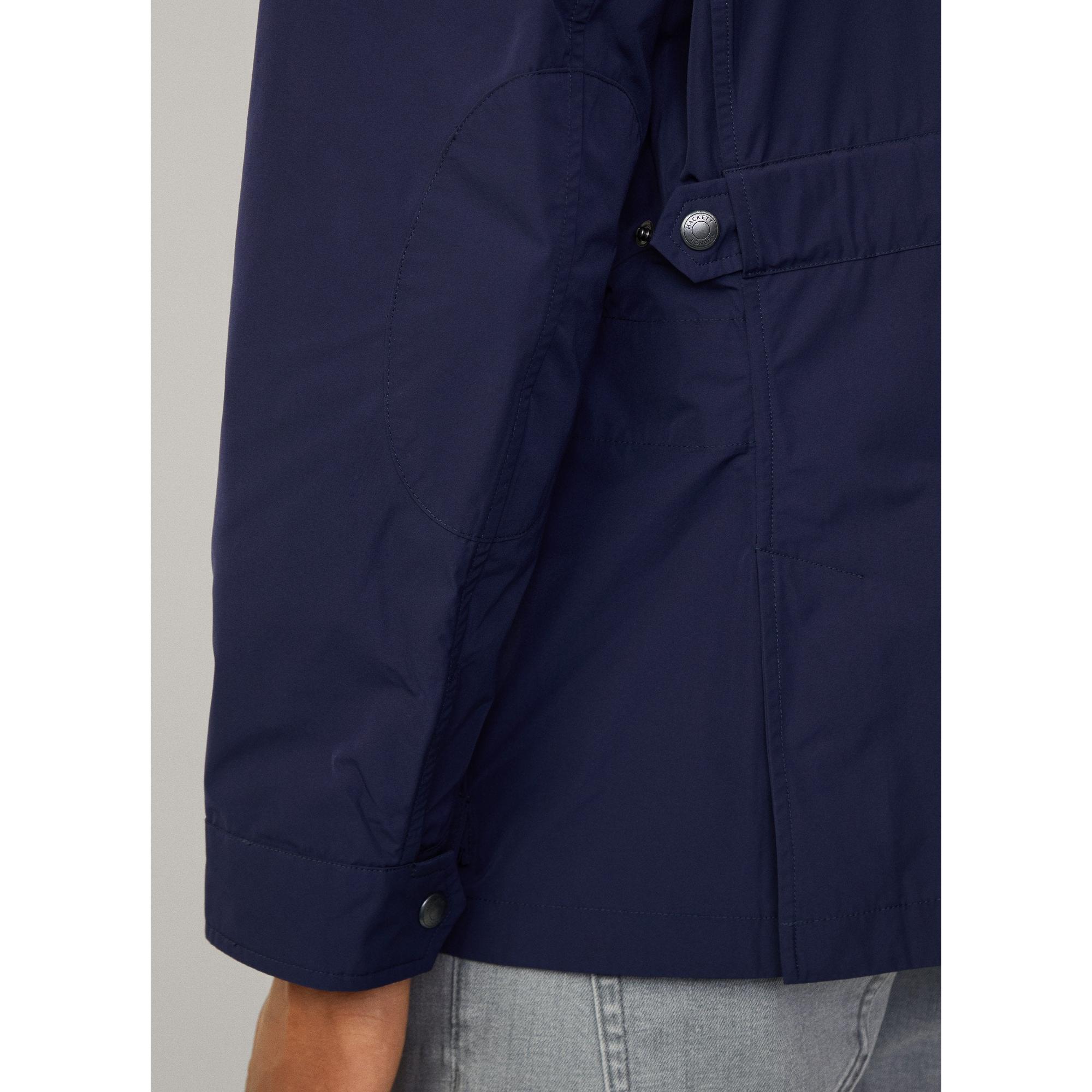 Product image 8 of 12 of Hackett Men's Unlined Velospeed Shower Resistant Jacket - Ink Blue