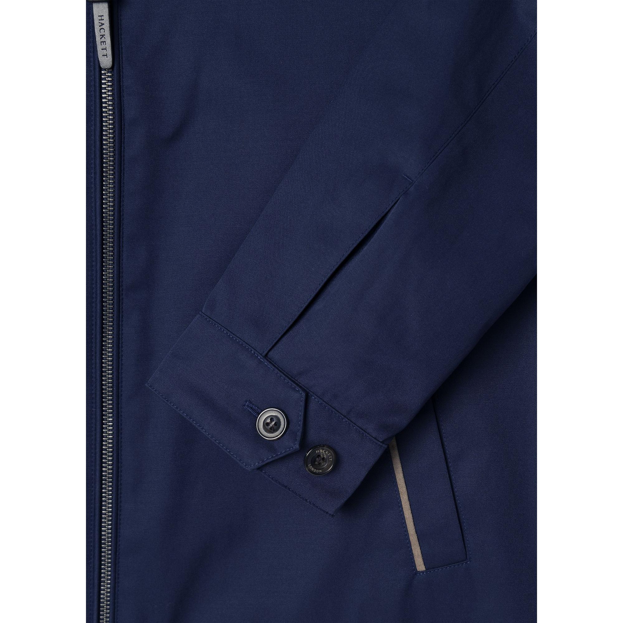 Product image 10 of 11 of Hackett Men's Cotton Harrington Jacket - Ink Blue