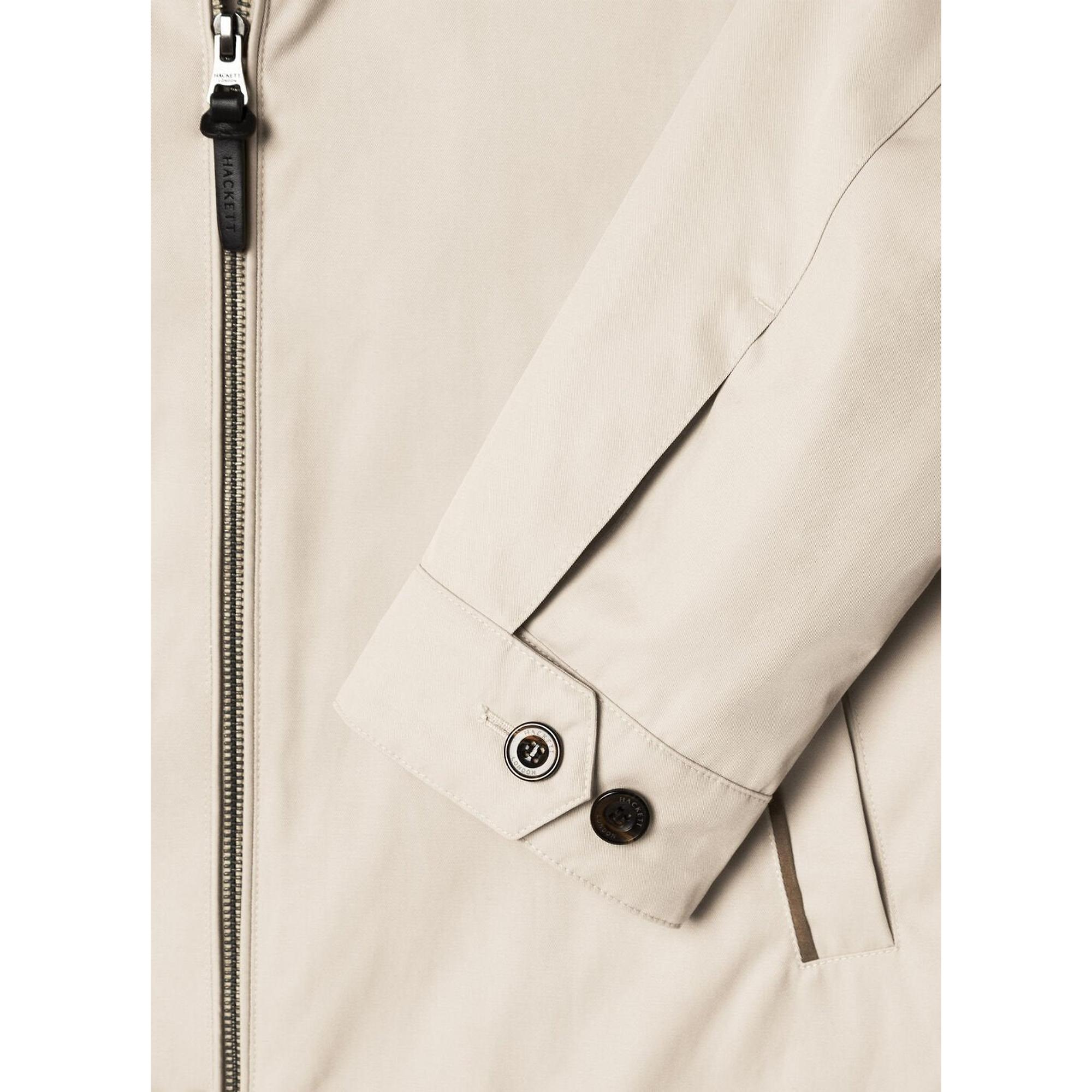 Product image 9 of 10 of Hackett Men's Cotton Harrington Jacket - Linen Beige