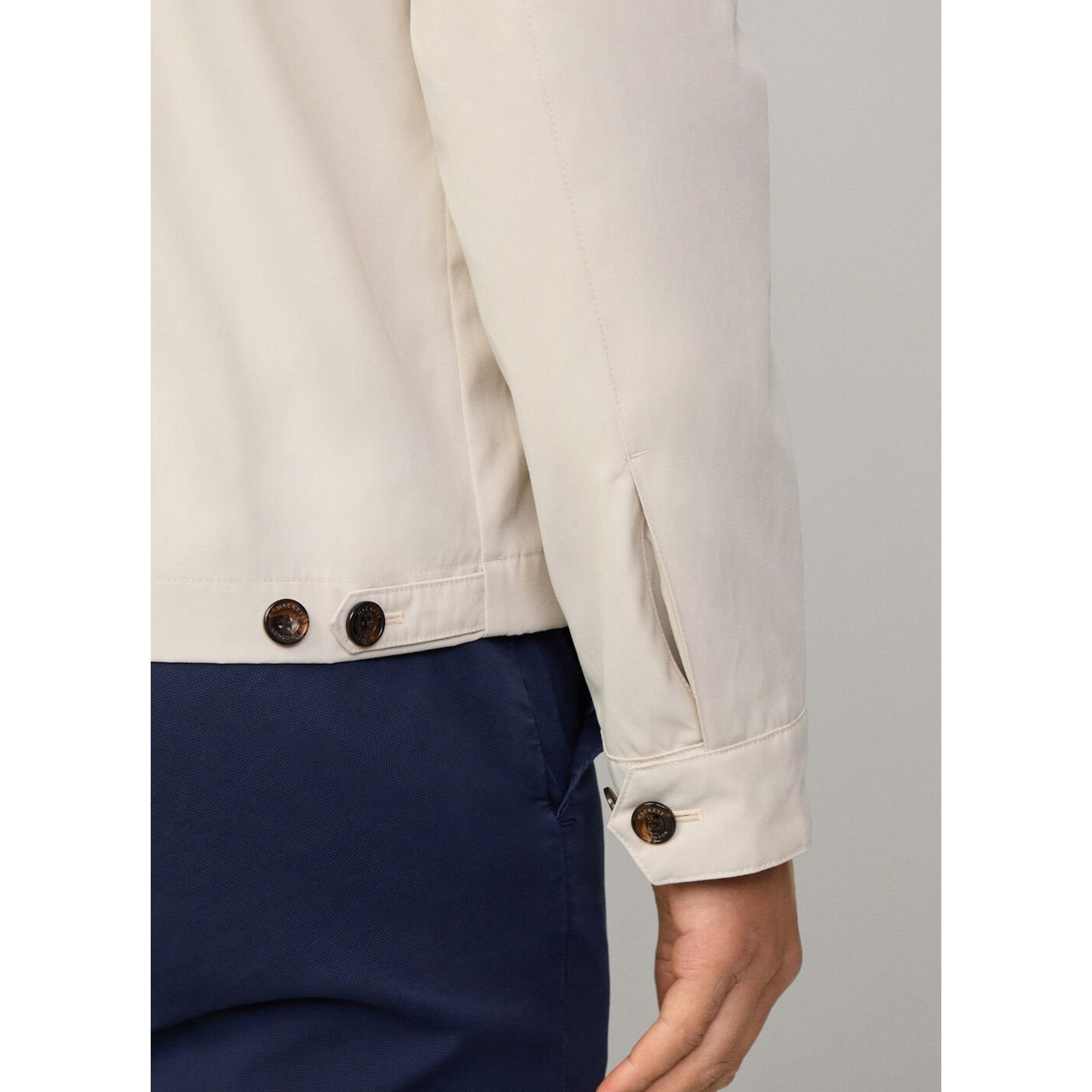 Product image 7 of 10 of Hackett Men's Cotton Harrington Jacket - Linen Beige