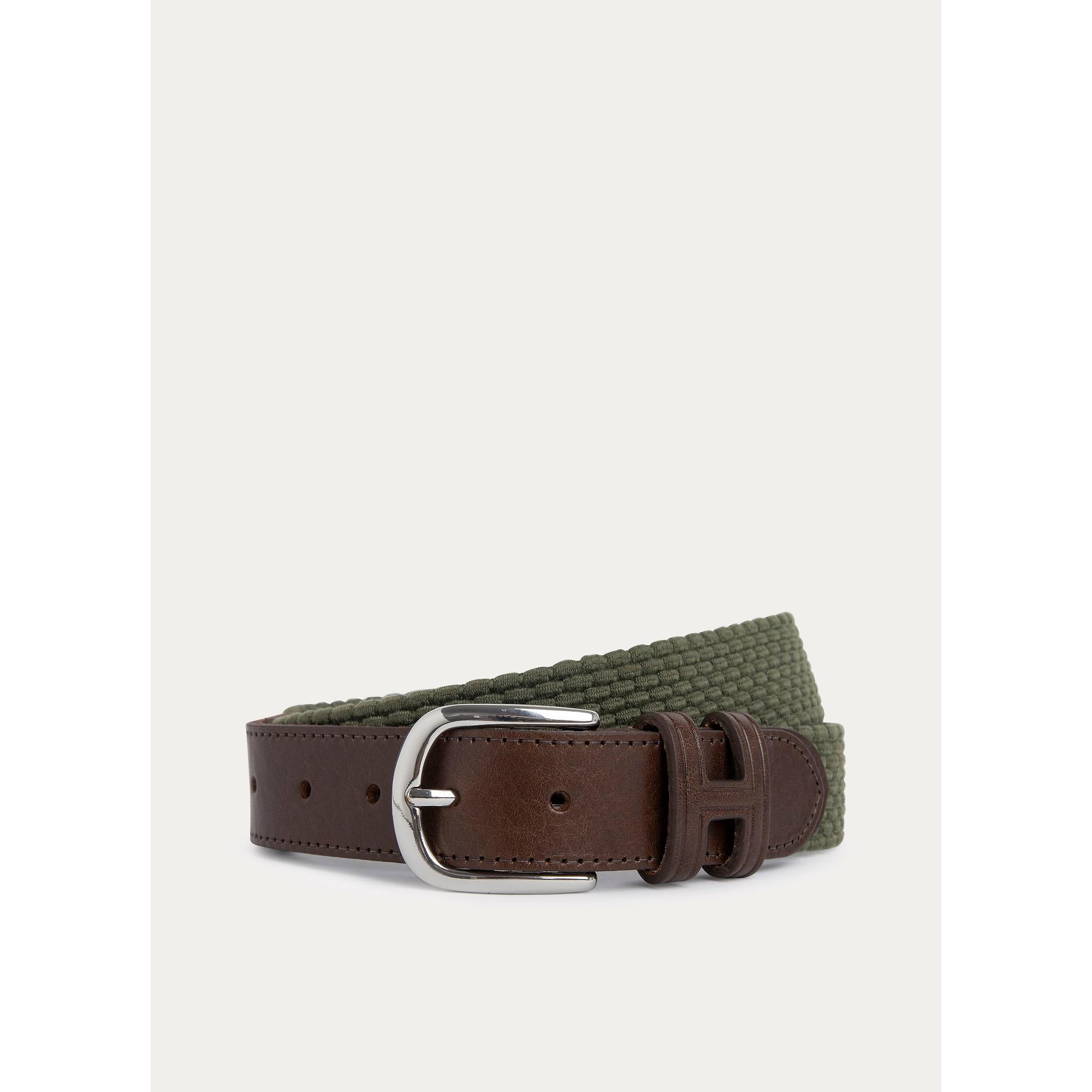 Product image 7 of 8 of Hackett Men's Parachute Stretch Belt - Khaki Green