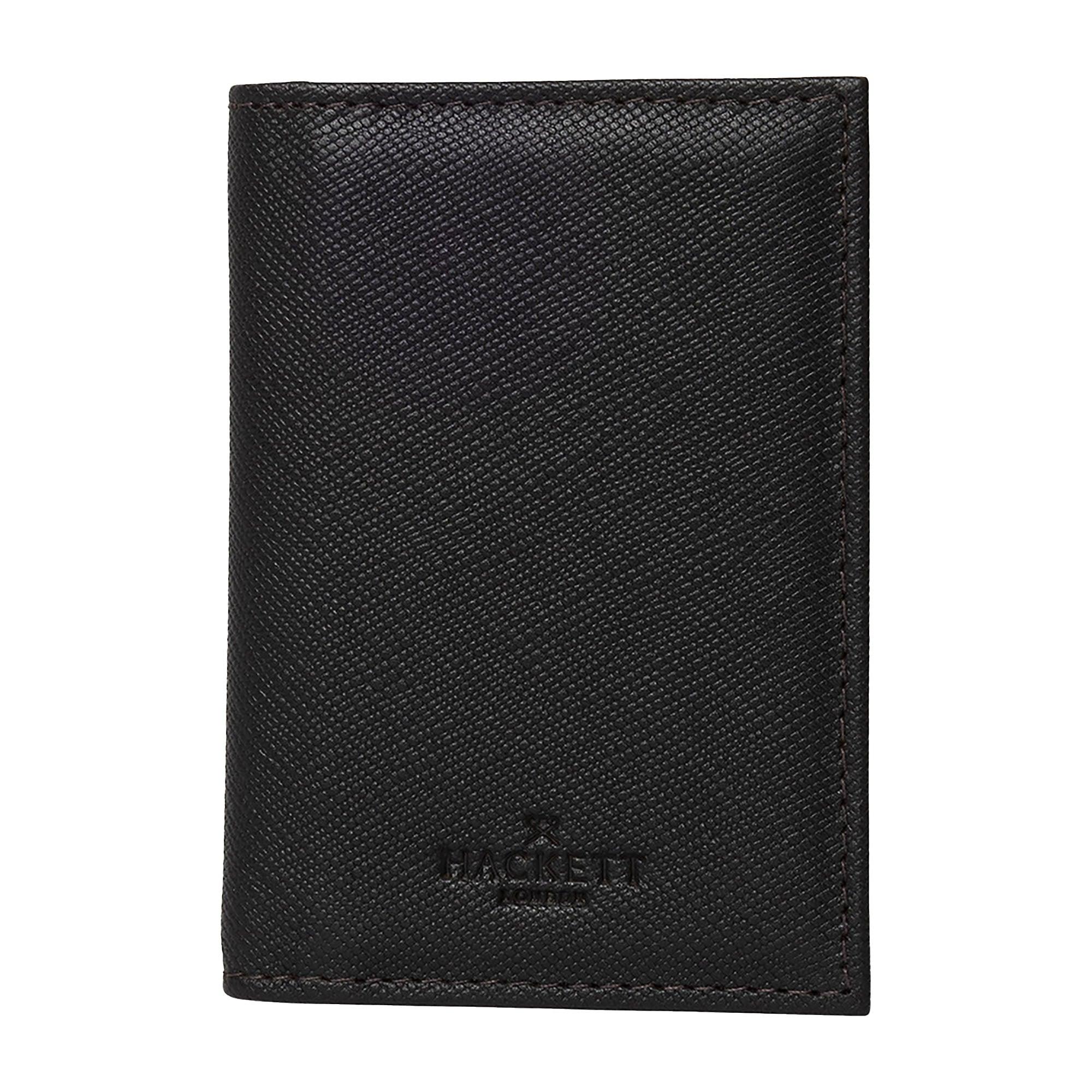 Product image 1 of 4 of Hackett Men's Saff Textured Bi-Fold Wallet - Brown