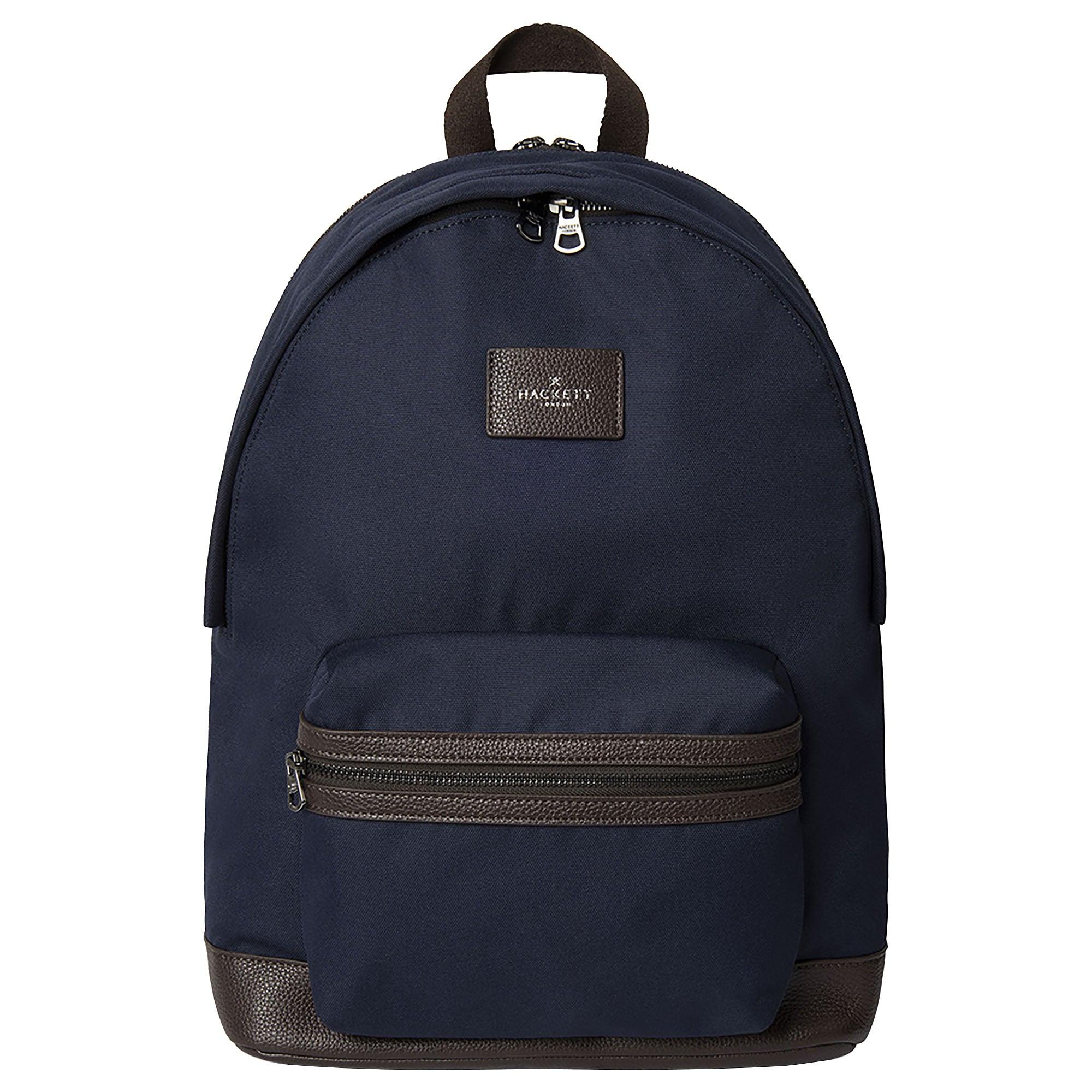 Product image 1 of 4 of Hackett Men's Canvas Backpack - Navy