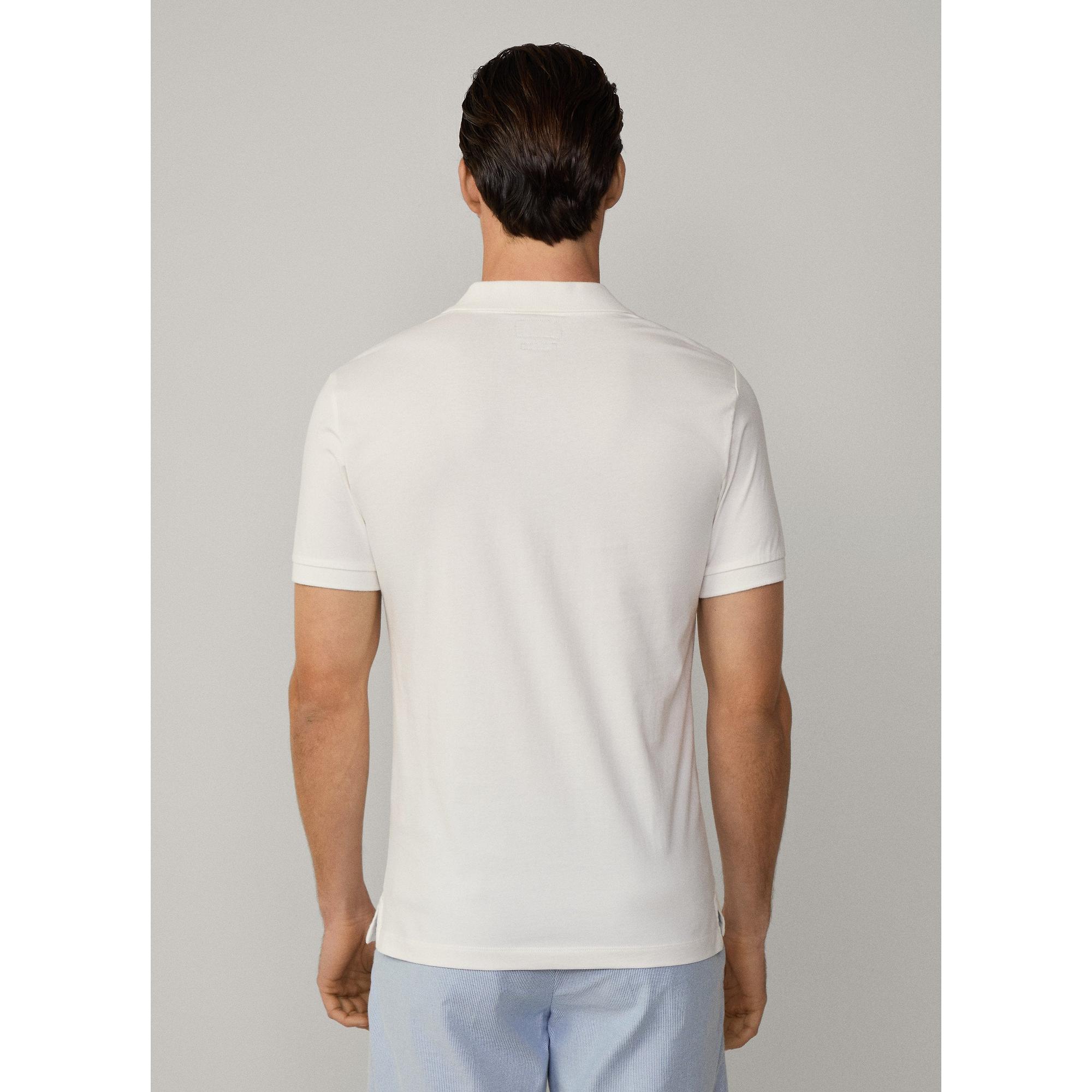 Product image 6 of 7 of Hackett Men's Classic Fit Short Sleeve Johnny Polo - Off White