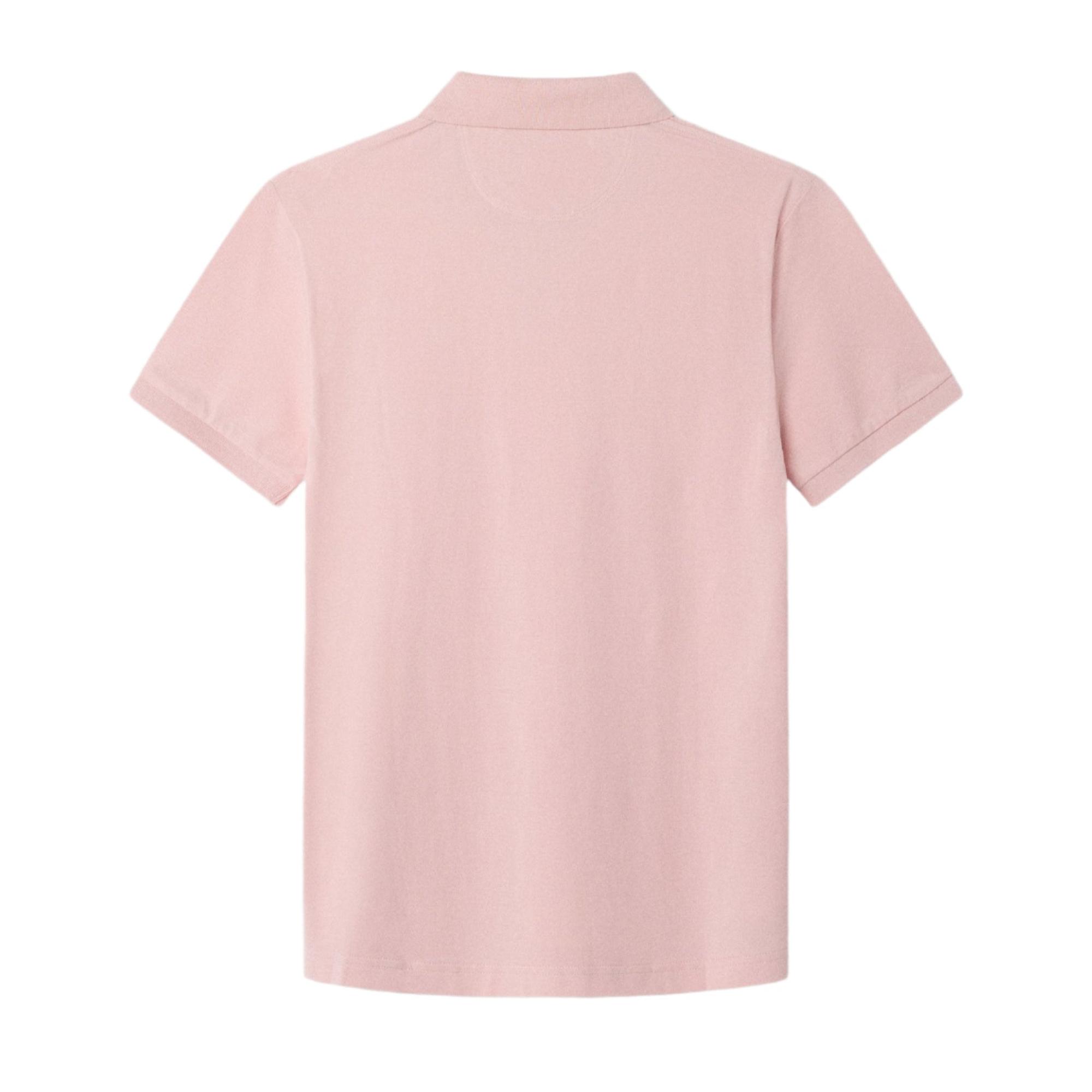 Product image 2 of 8 of Hackett Men's Slim Fit Short Sleeve Pique Polo - Summer Pink