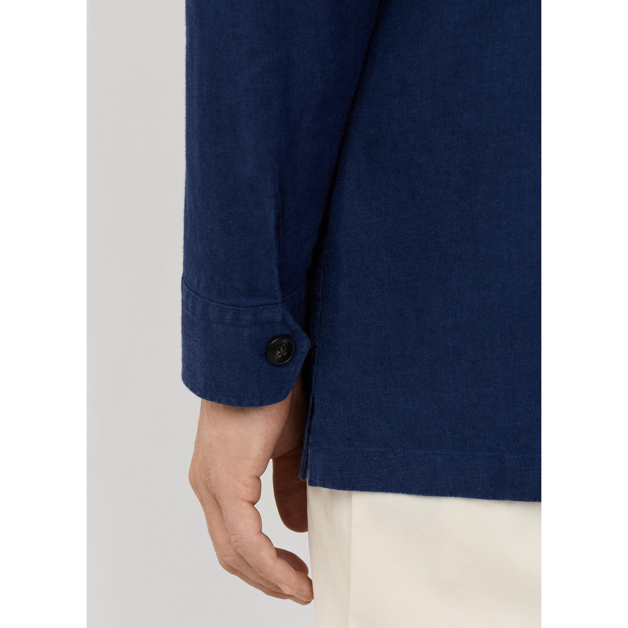 Product image 7 of 10 of Hackett Men's Linen Field Jacket Overshirt - Old Navy