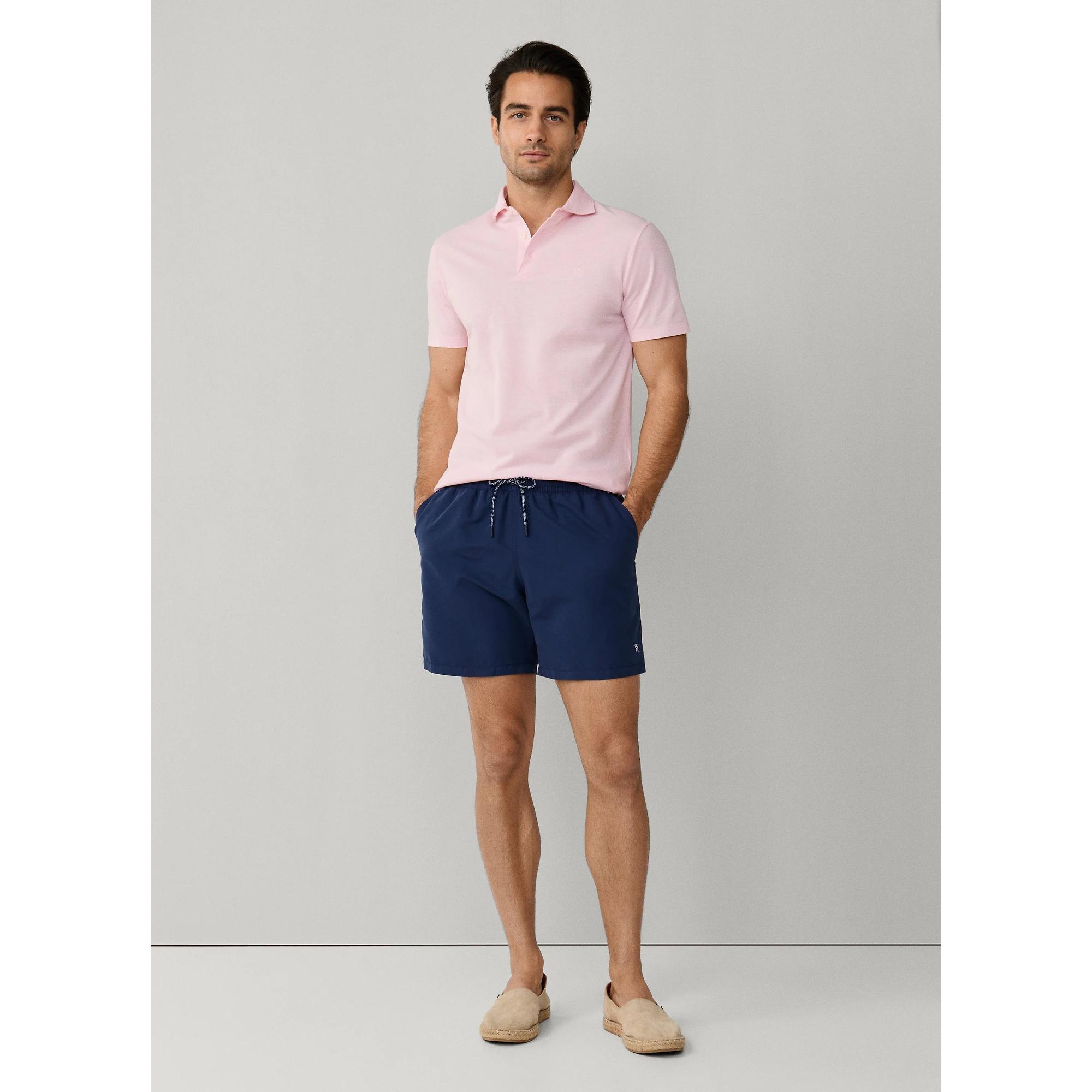 Product image 2 of 9 of Hackett Men's Icon Branded Swim Shorts - Ink Blue