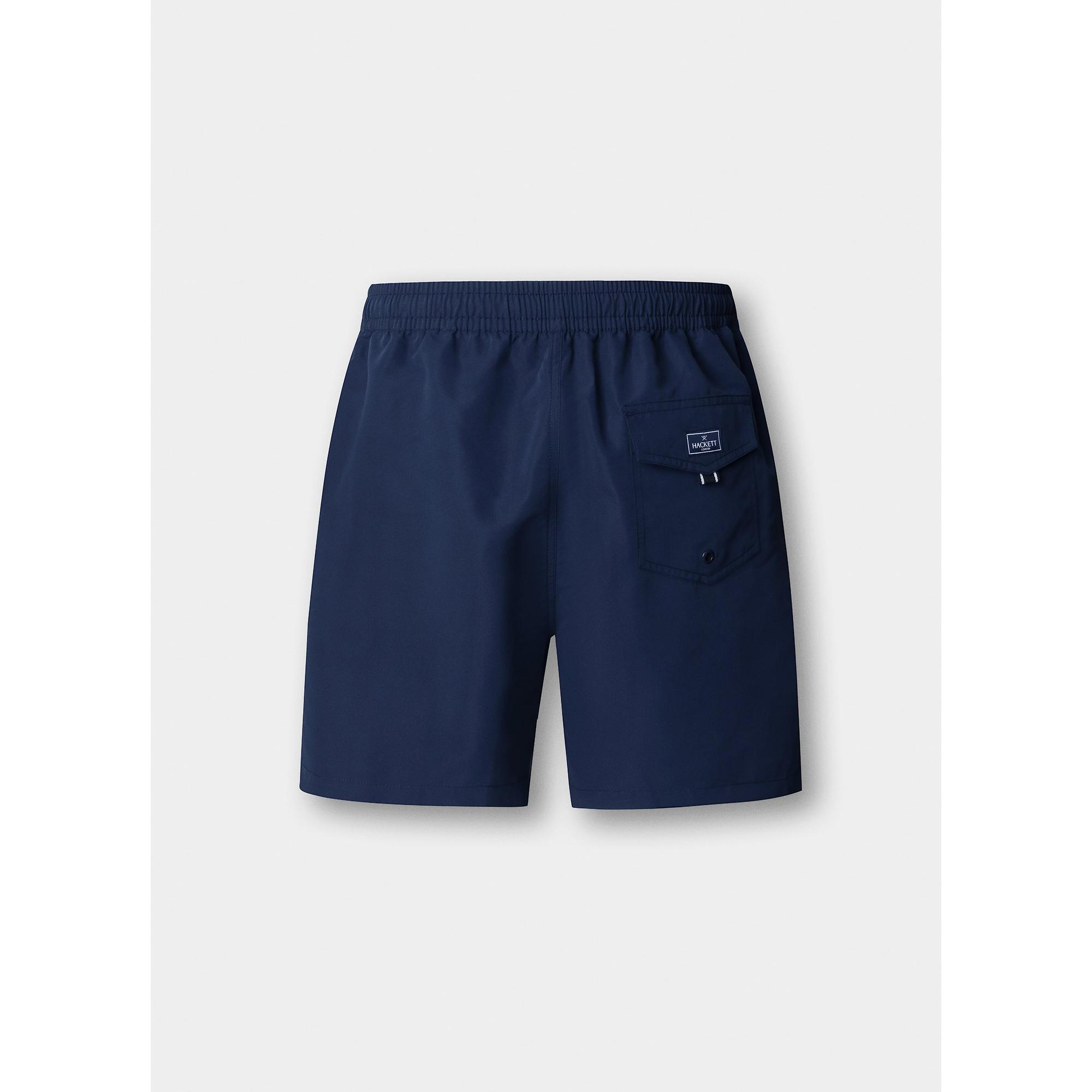 Product image 9 of 9 of Hackett Men's Icon Branded Swim Shorts - Ink Blue