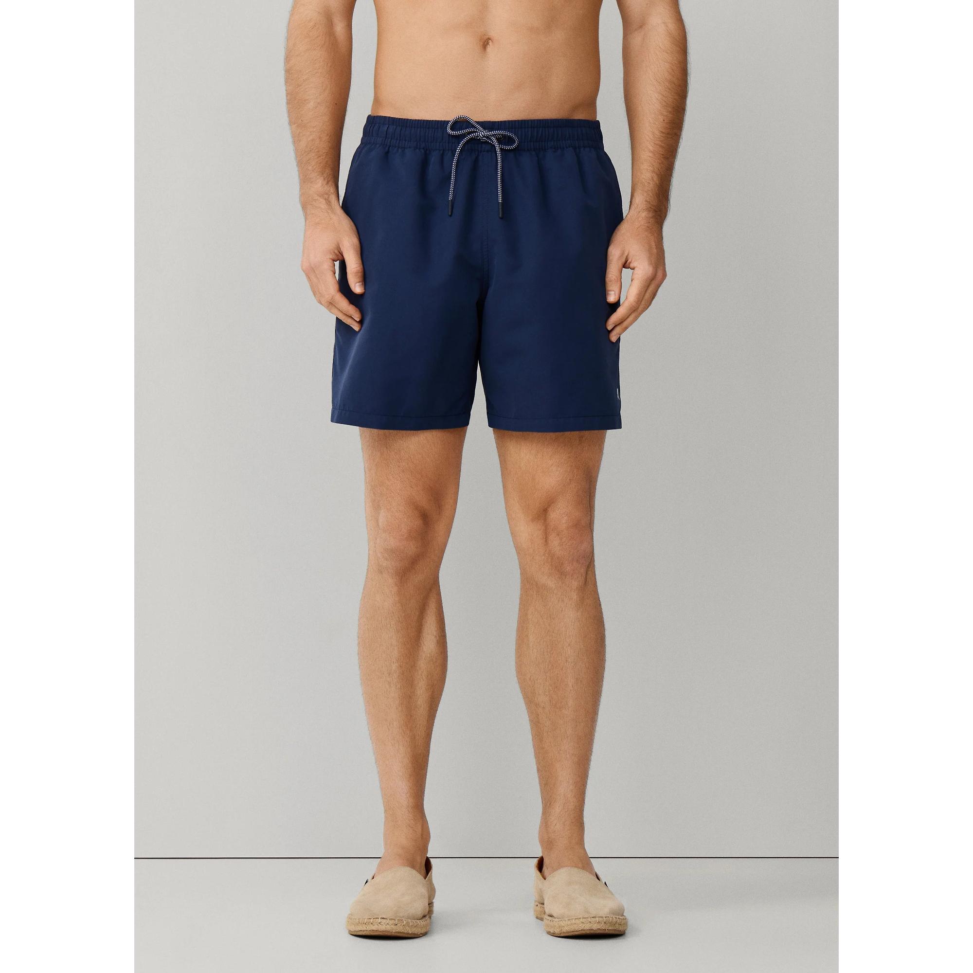 Product image 4 of 9 of Hackett Men's Icon Branded Swim Shorts - Ink Blue