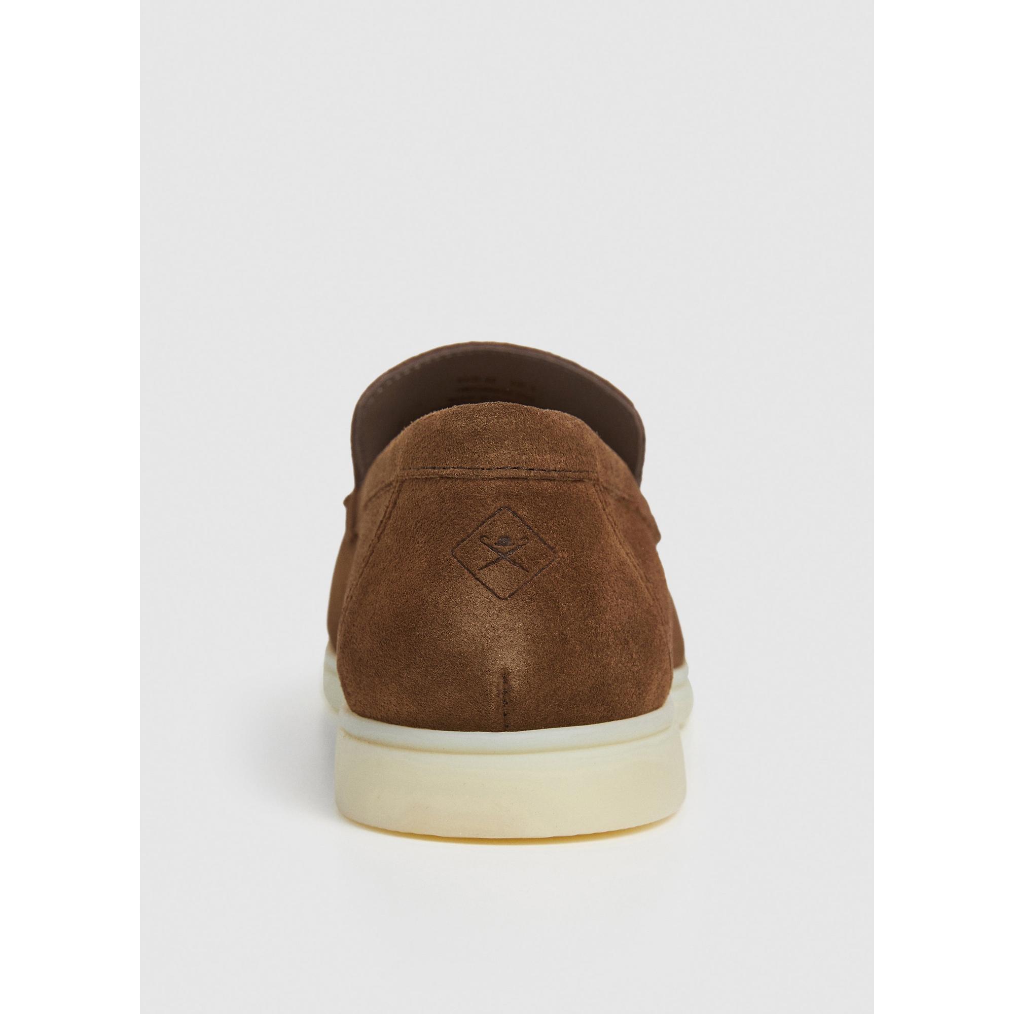 Product image 4 of 6 of Hackett Men's Martin Suede Loafers - Brown