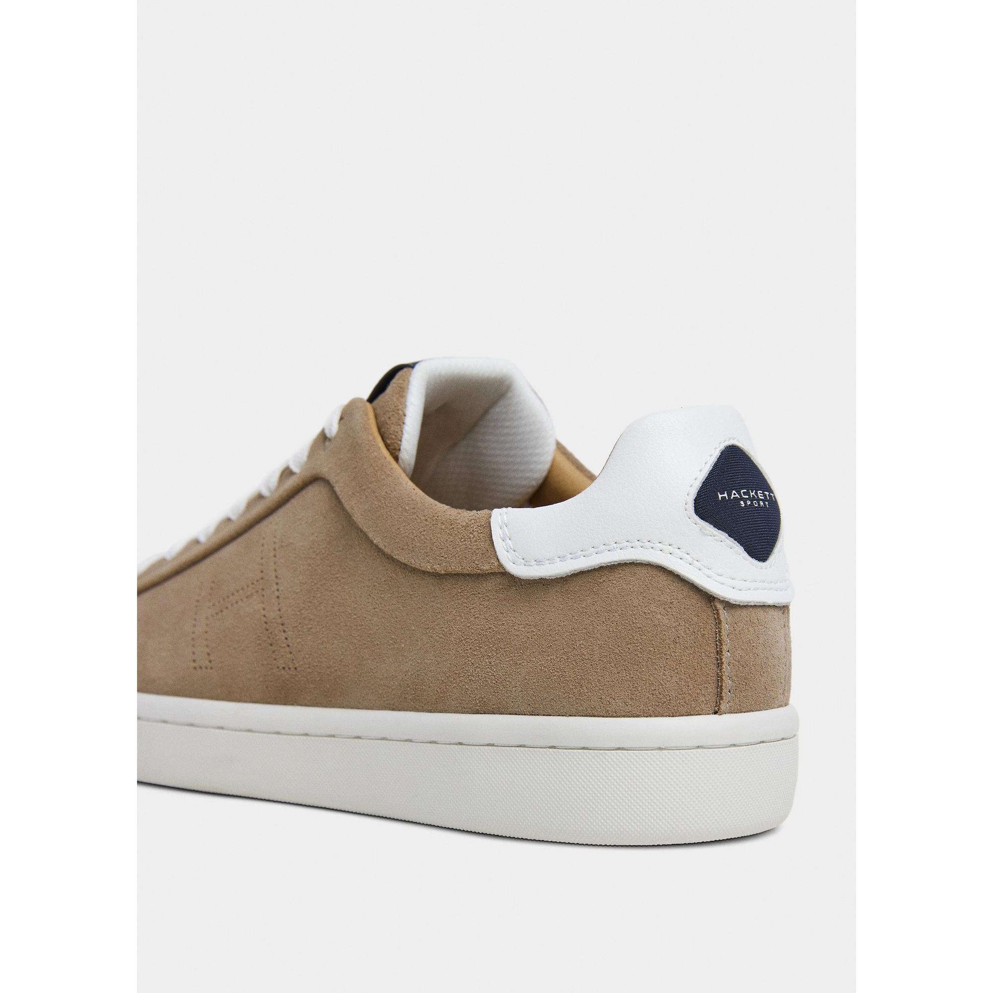 Product image 5 of 6 of Hackett Men's Bond Soft Moccasin Suede Sneaker - Sand Beige
