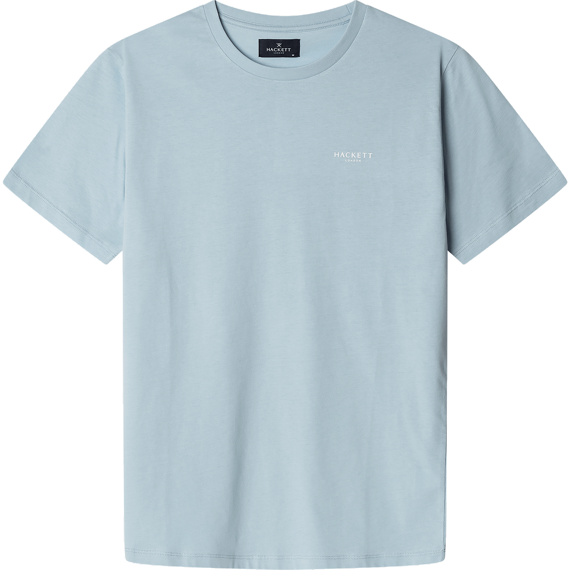 Product image 1 of 7 of Hackett Men's Short Sleeve Cotton Jersey Lounge T-Shirt - Summer Blue
