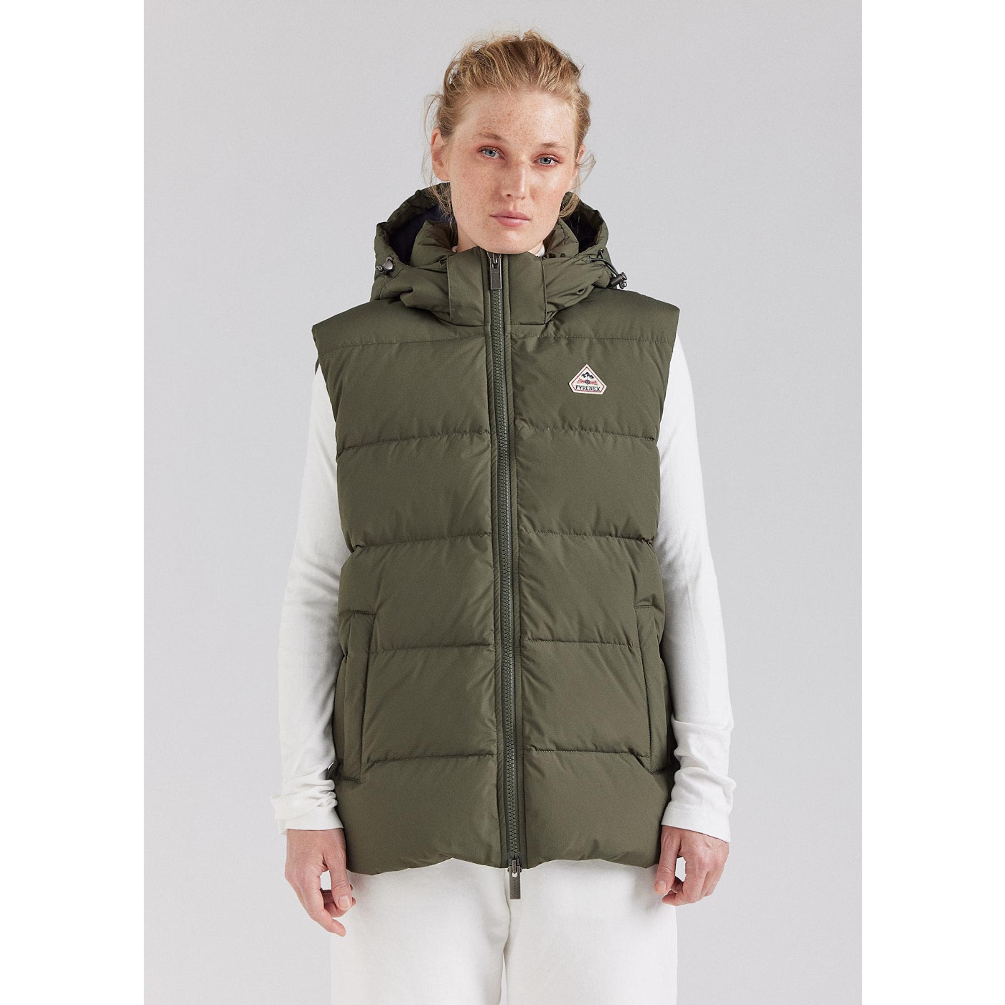 Product image 3 of 8 of Pyrenex Unisex Spoutnic Mini Ripstop Down Vest - Deep Khaki