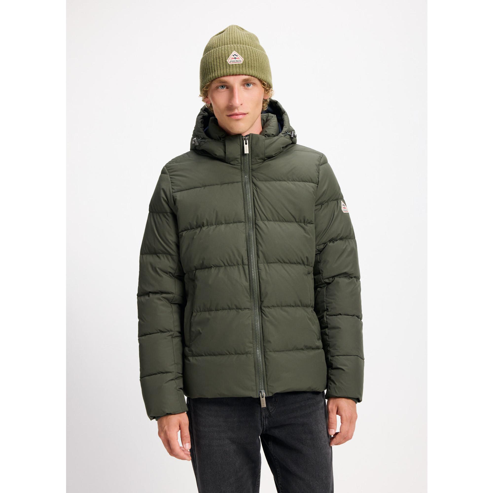 Product image 2 of 8 of Pyrenex Men's Spoutnic Down Jacket with Removable Hood - Deep Khaki