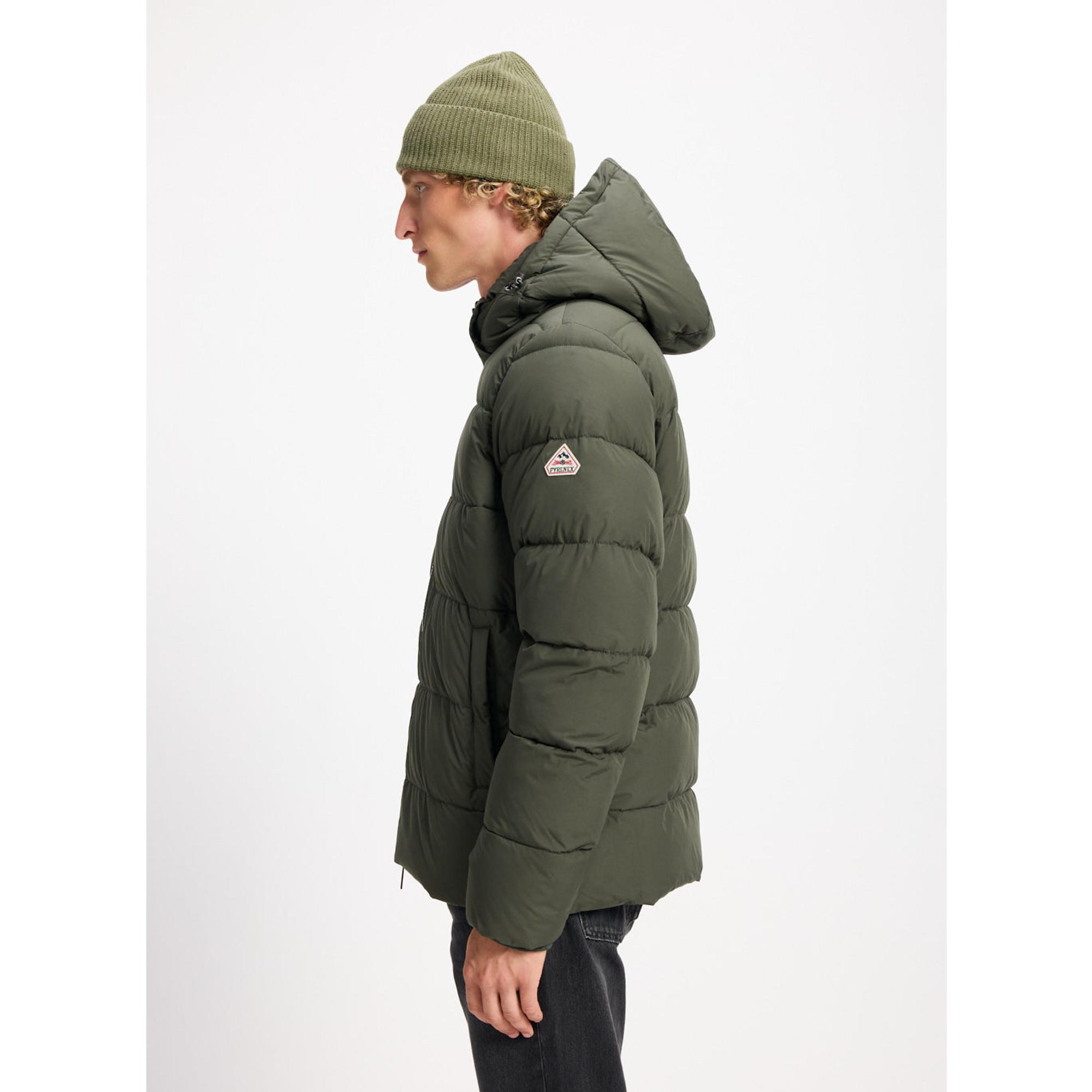Product image 4 of 8 of Pyrenex Men's Spoutnic Down Jacket with Removable Hood - Deep Khaki