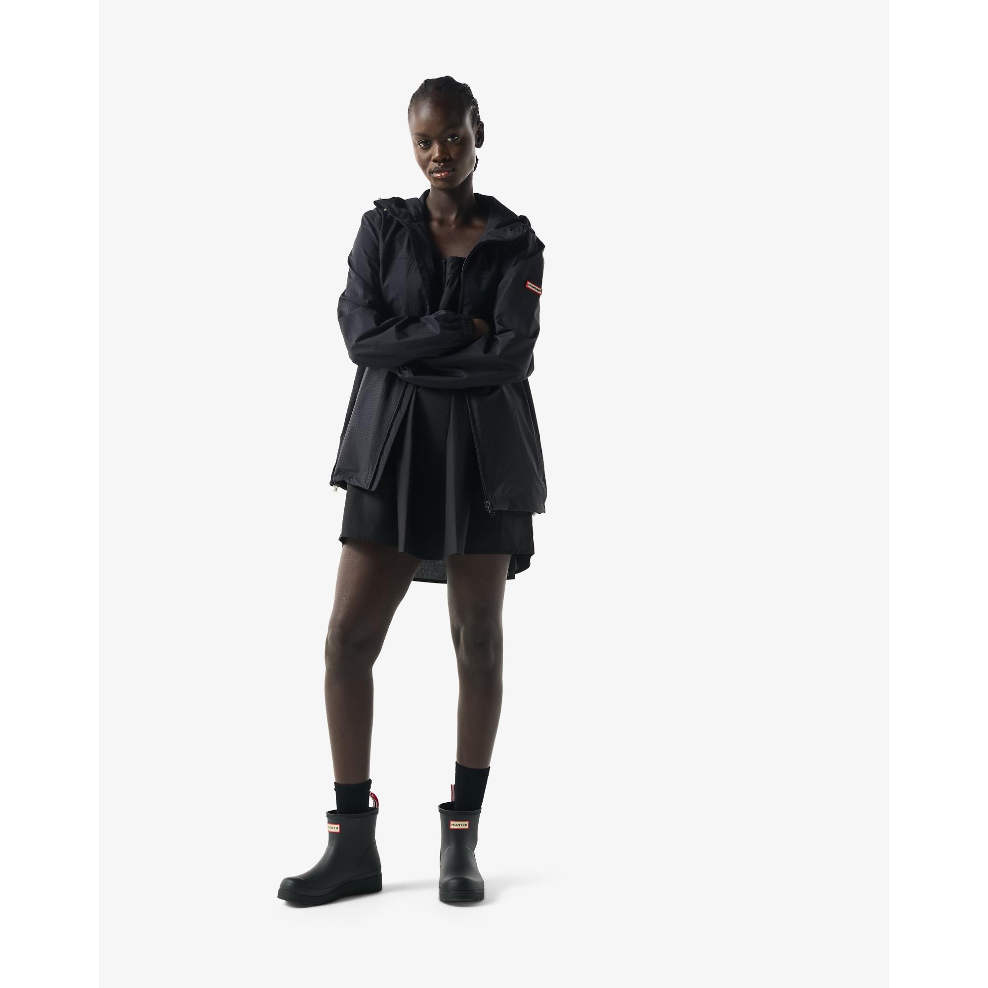 Product image 4 of 9 of Hunter Unisex Play Packable Shell Rain Jacket - Black