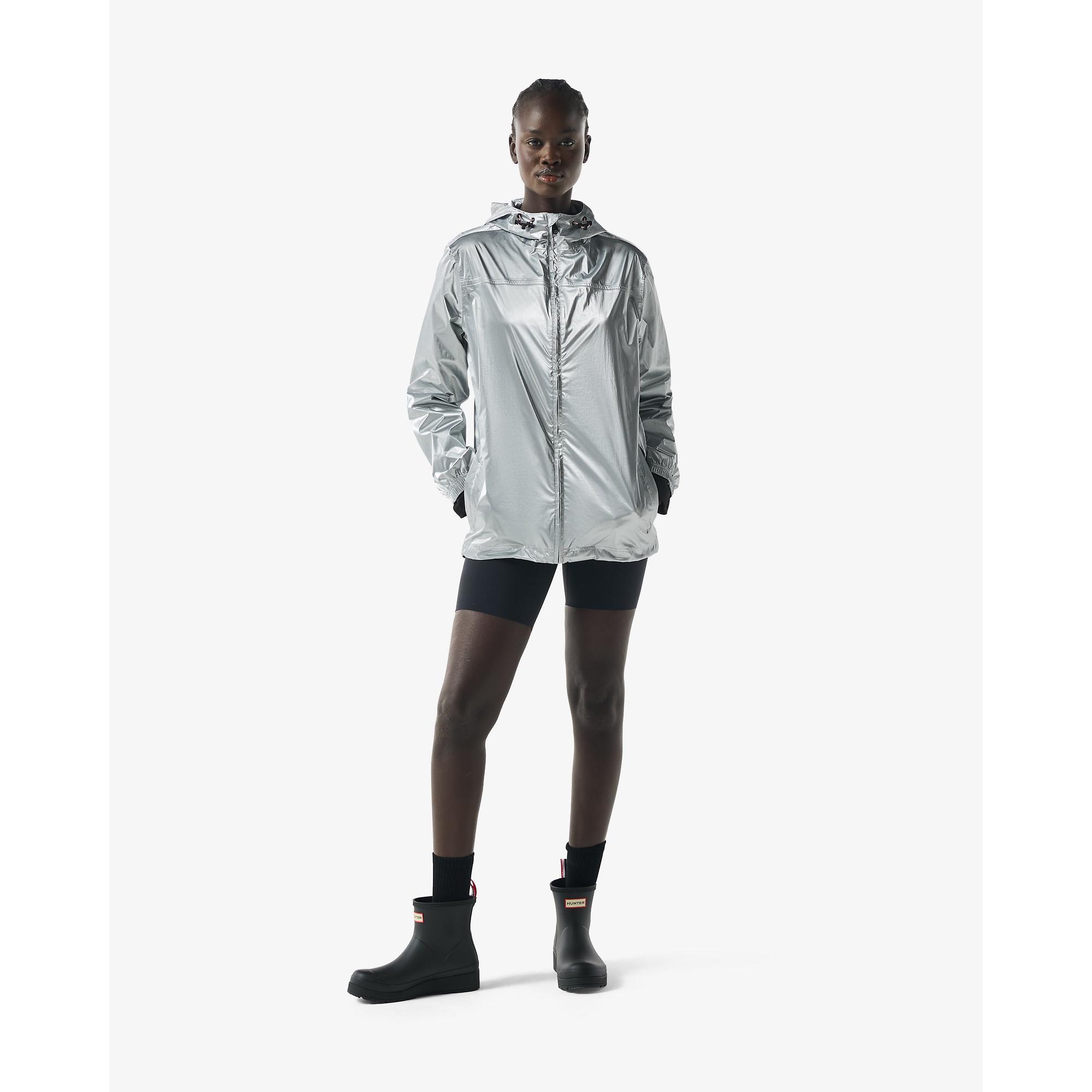Product image 2 of 14 of Hunter Unisex Metallic Packable Jacket - Silver