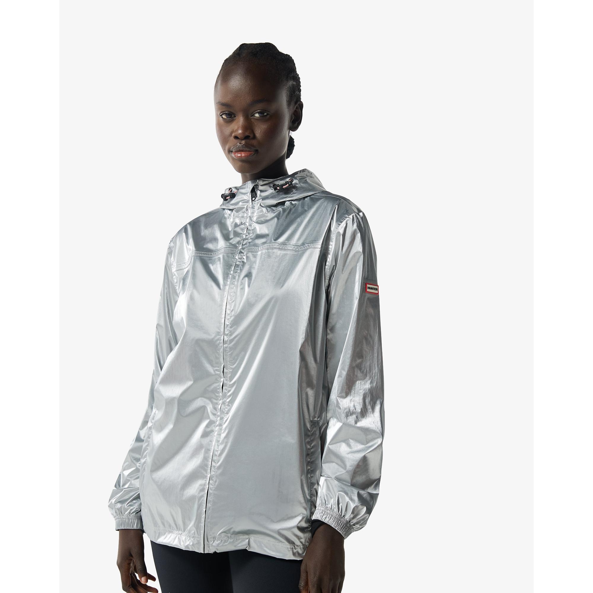 Product image 4 of 14 of Hunter Unisex Metallic Packable Jacket - Silver