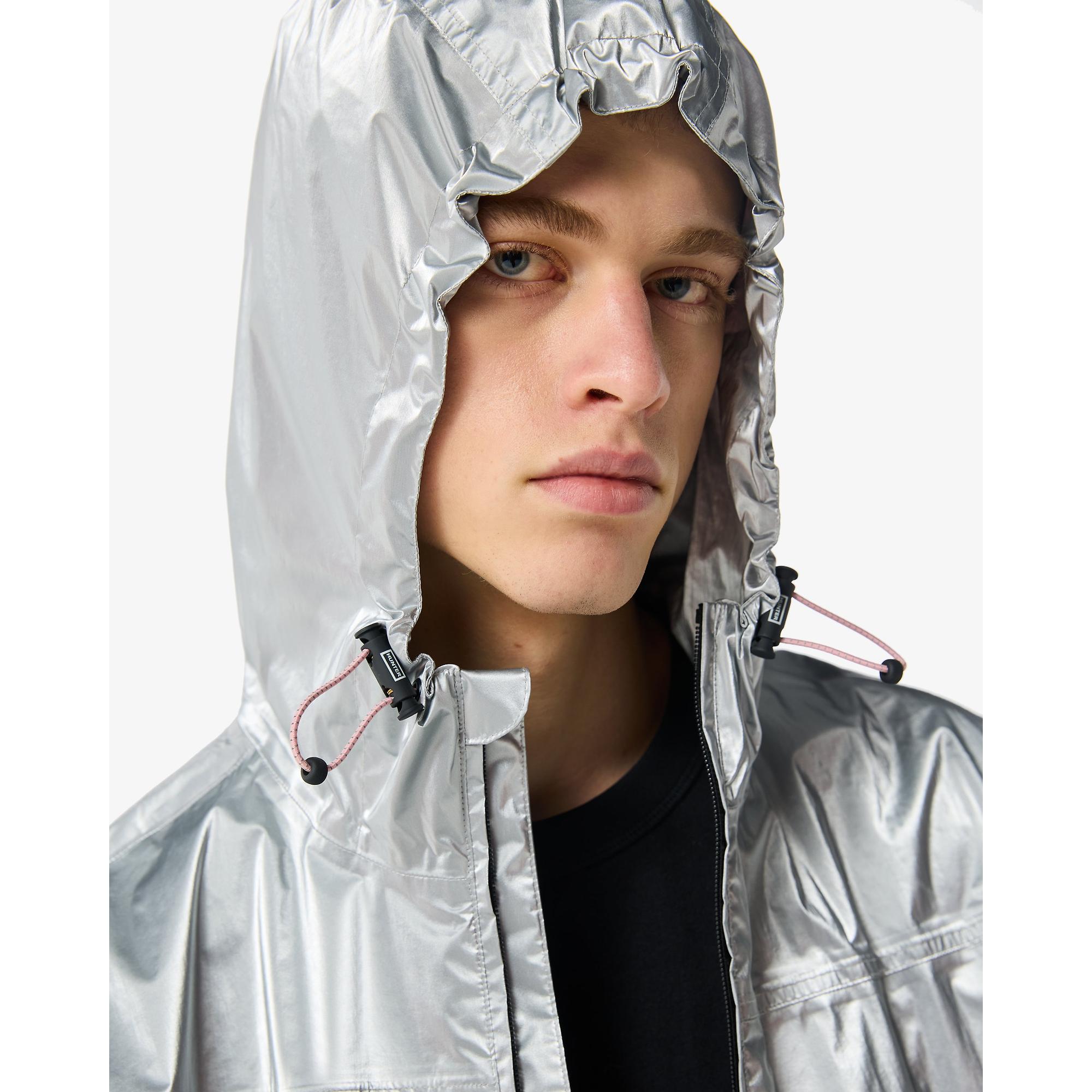 Product image 9 of 14 of Hunter Unisex Metallic Packable Jacket - Silver
