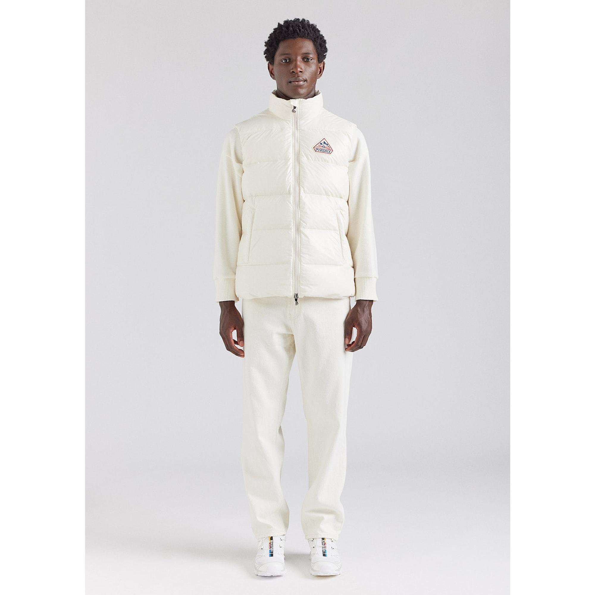 Product image 5 of 7 of Pyrenex Unisex John Sleeveless Down Jacket - Chalk