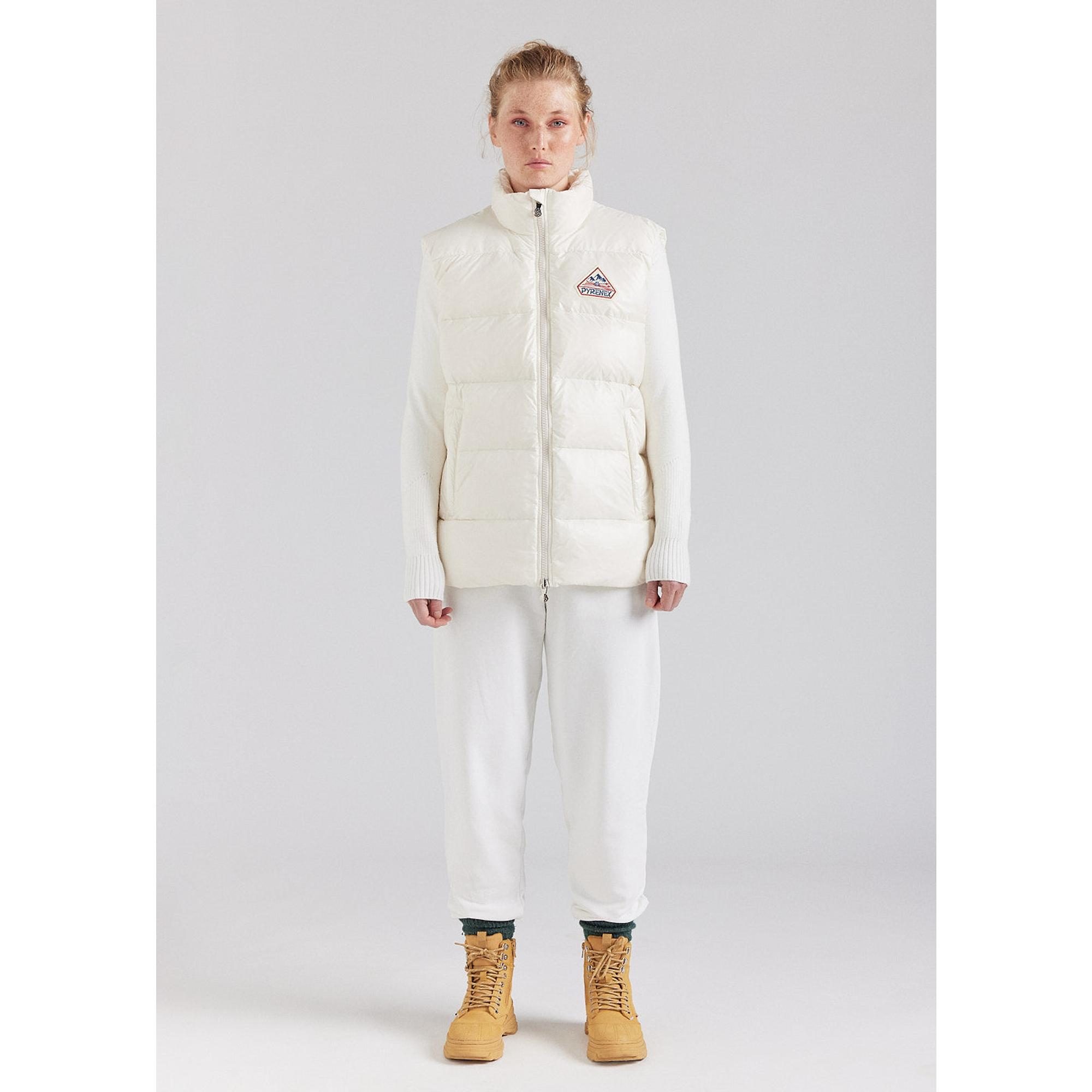 Product image 4 of 7 of Pyrenex Unisex John Sleeveless Down Jacket - Chalk