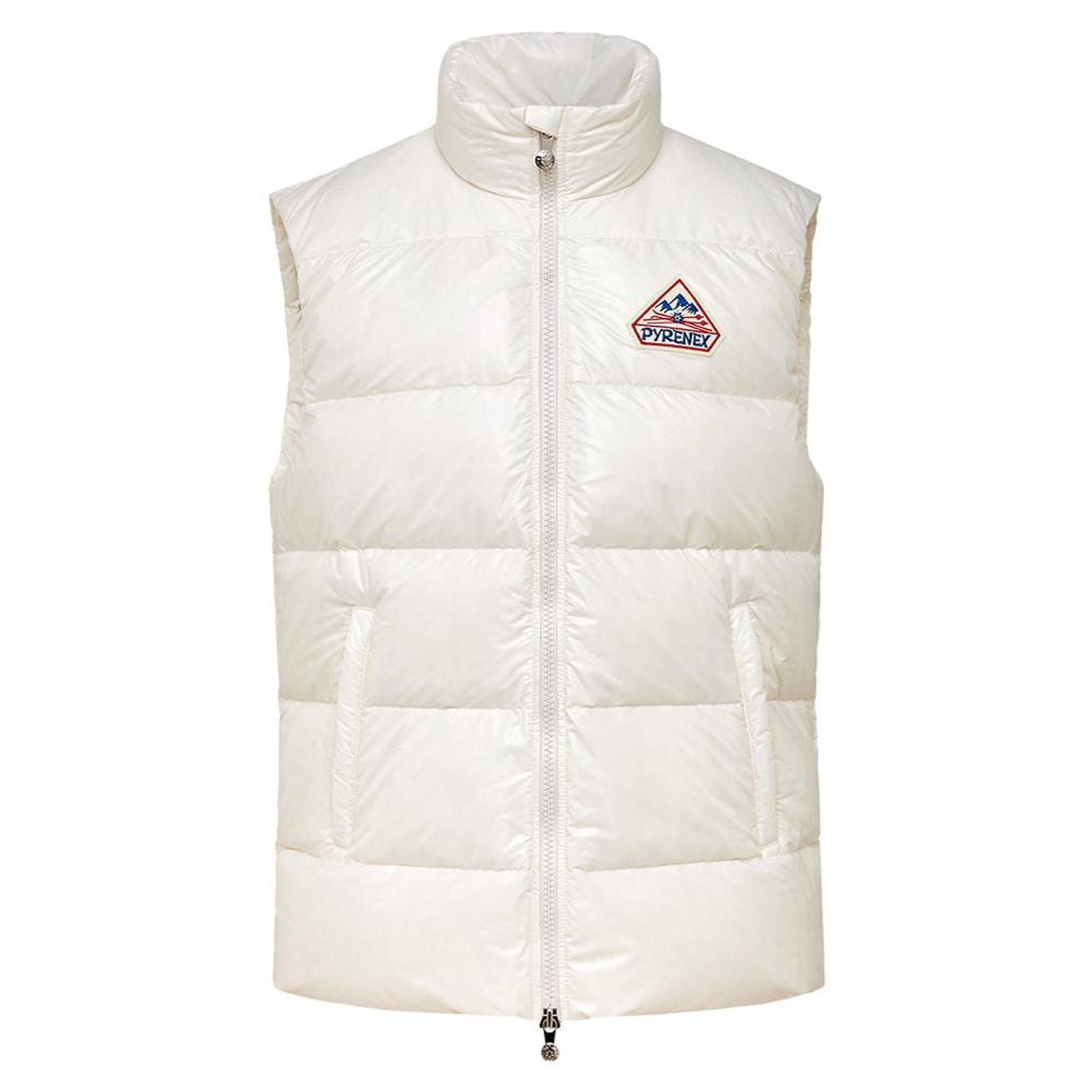 Product image 1 of 7 of Pyrenex Unisex John Sleeveless Down Jacket - Chalk