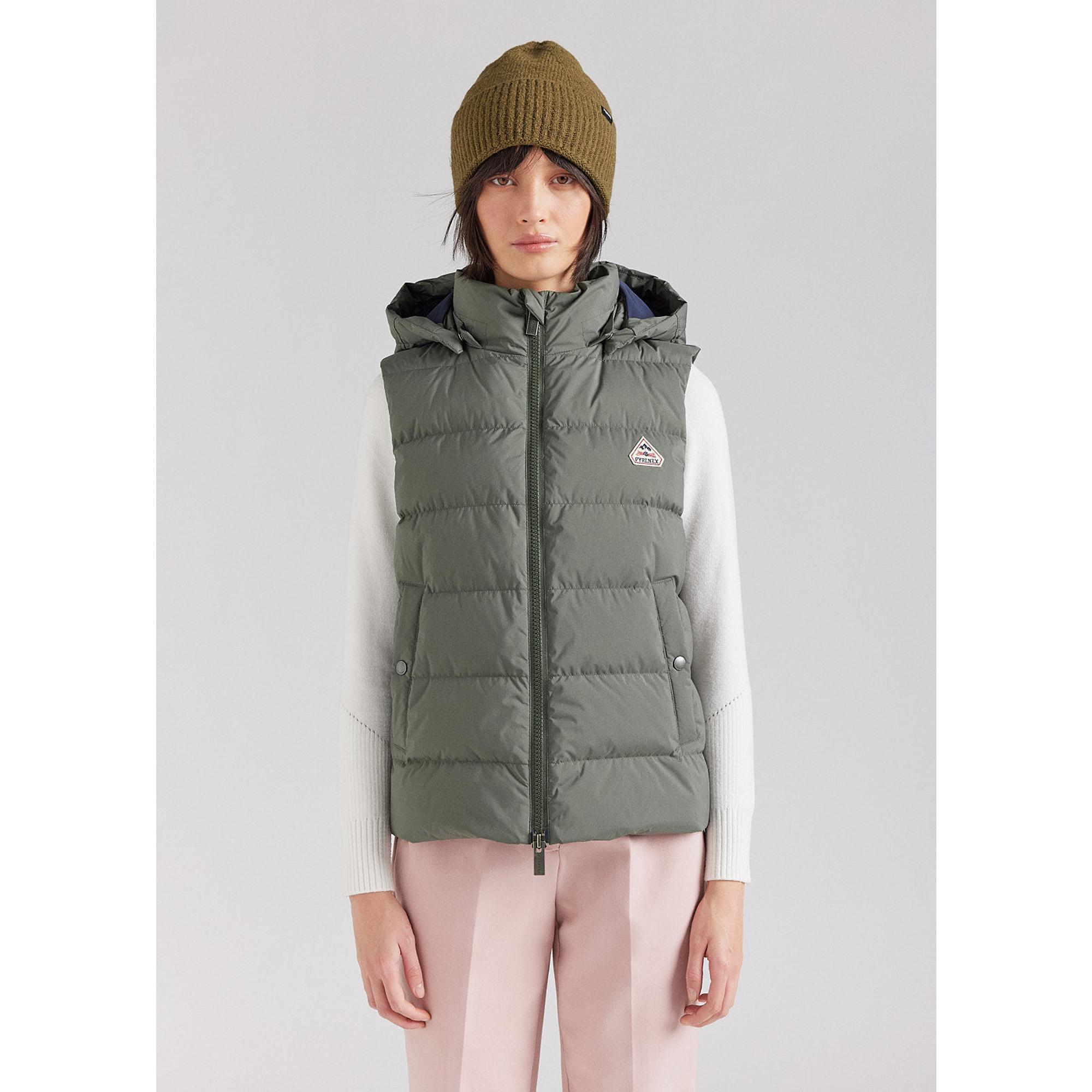 Product image 2 of 5 of Pyrenex Women's Spoutnic Sleeveless Down Jacket - Deep Khaki