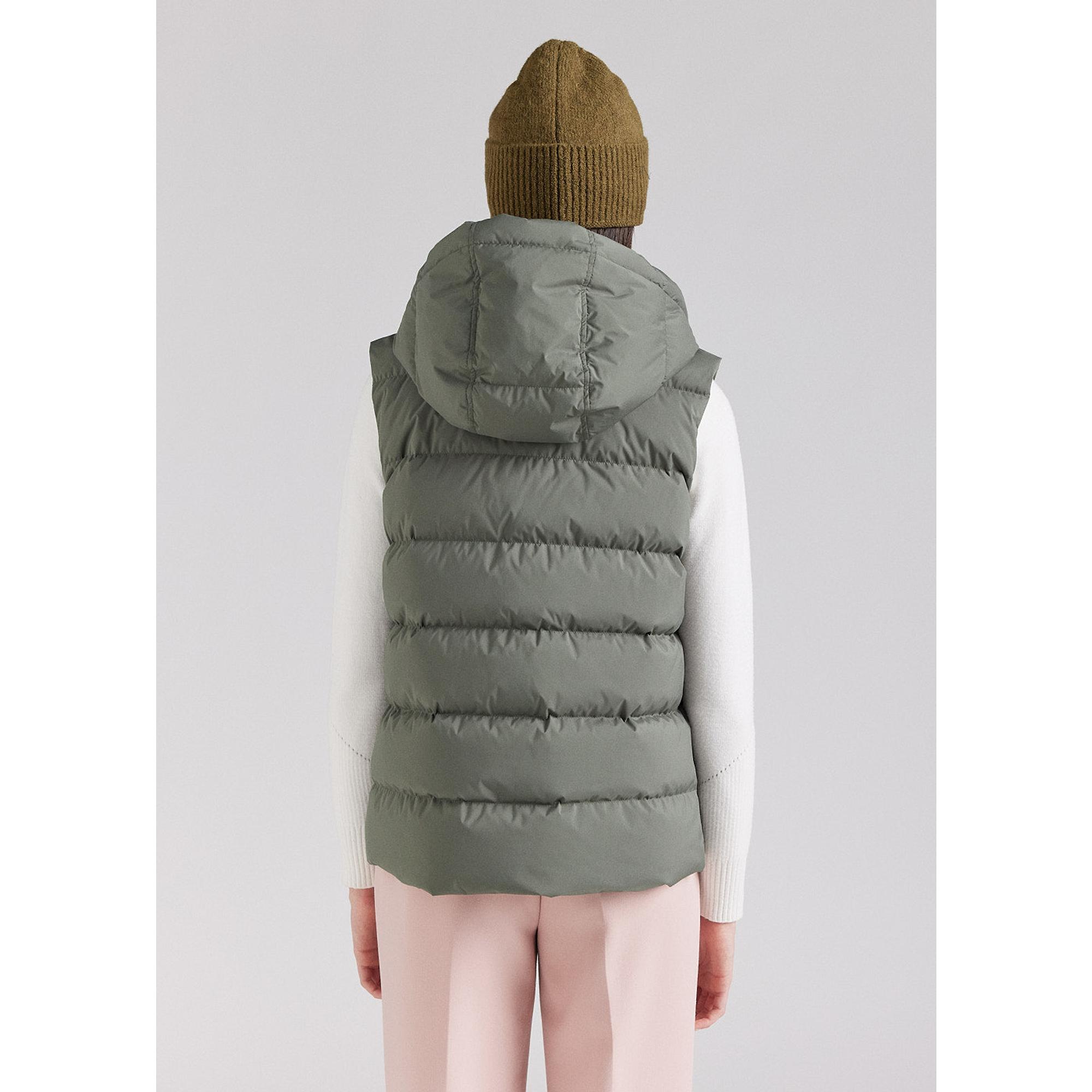 Product image 5 of 5 of Pyrenex Women's Spoutnic Sleeveless Down Jacket - Deep Khaki