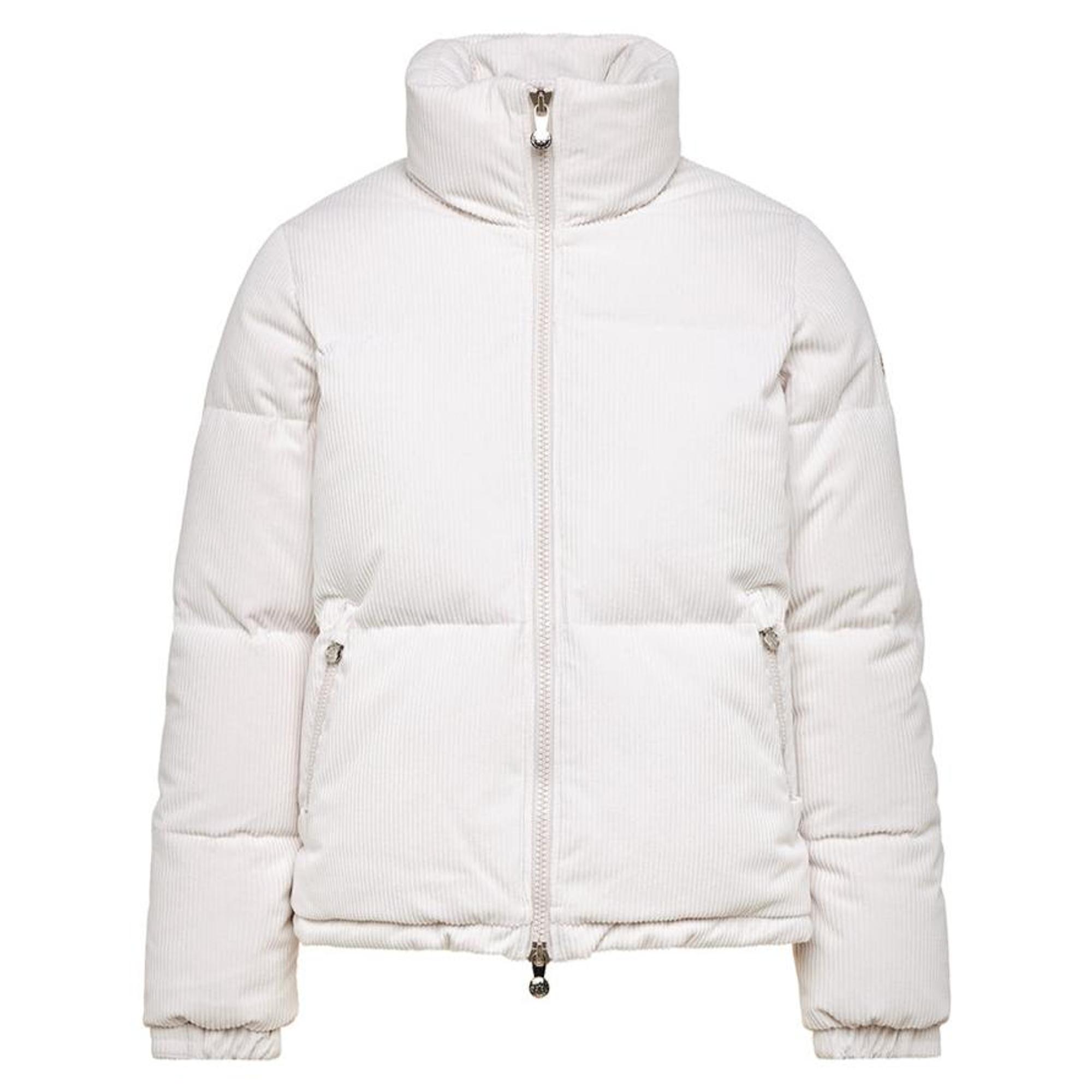 Product image 1 of 5 of Pyrenex Women's Goldin Velvet Short Down Jacket - Chalk White