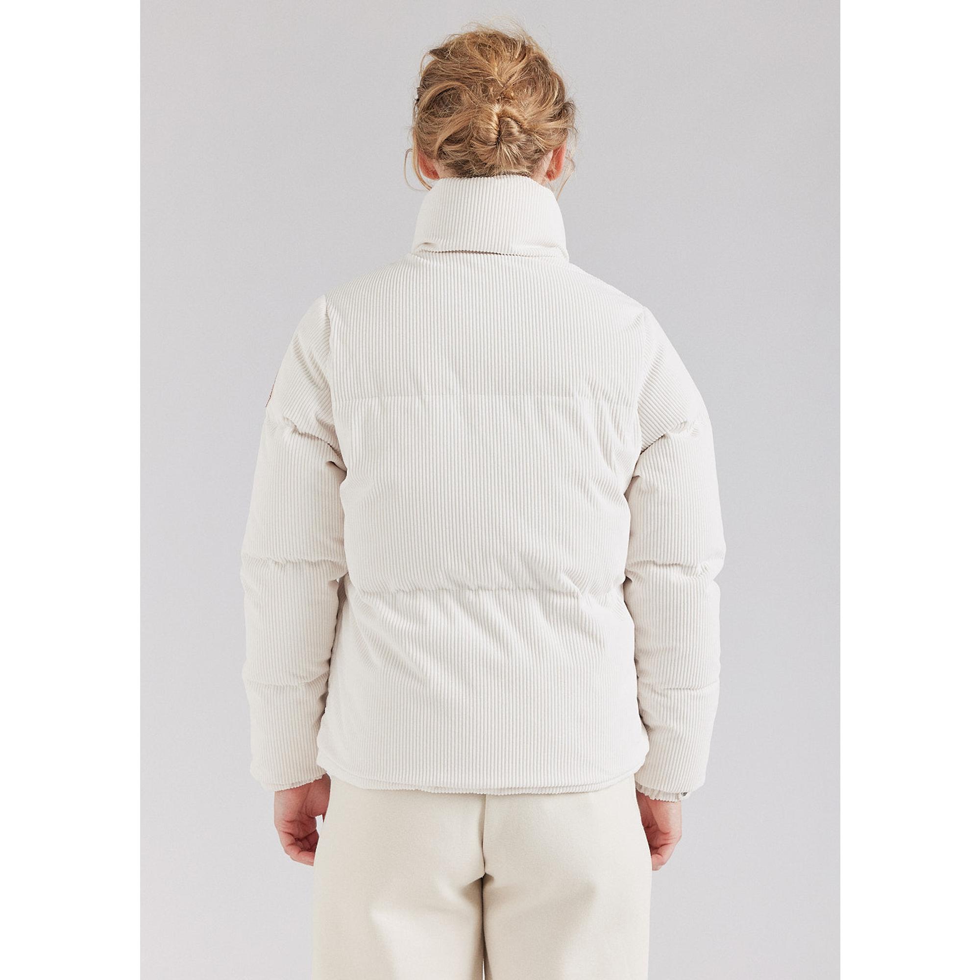 Product image 5 of 5 of Pyrenex Women's Goldin Velvet Short Down Jacket - Chalk White