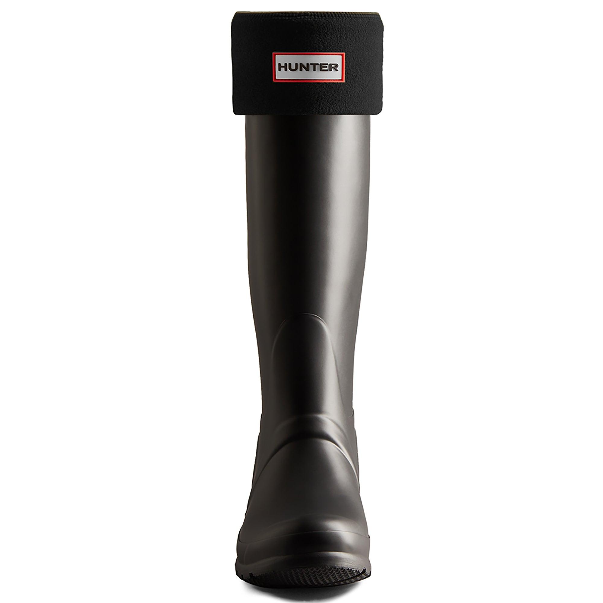 Product image 2 of 3 of Hunter Fleece Tall Boot Socks - Black