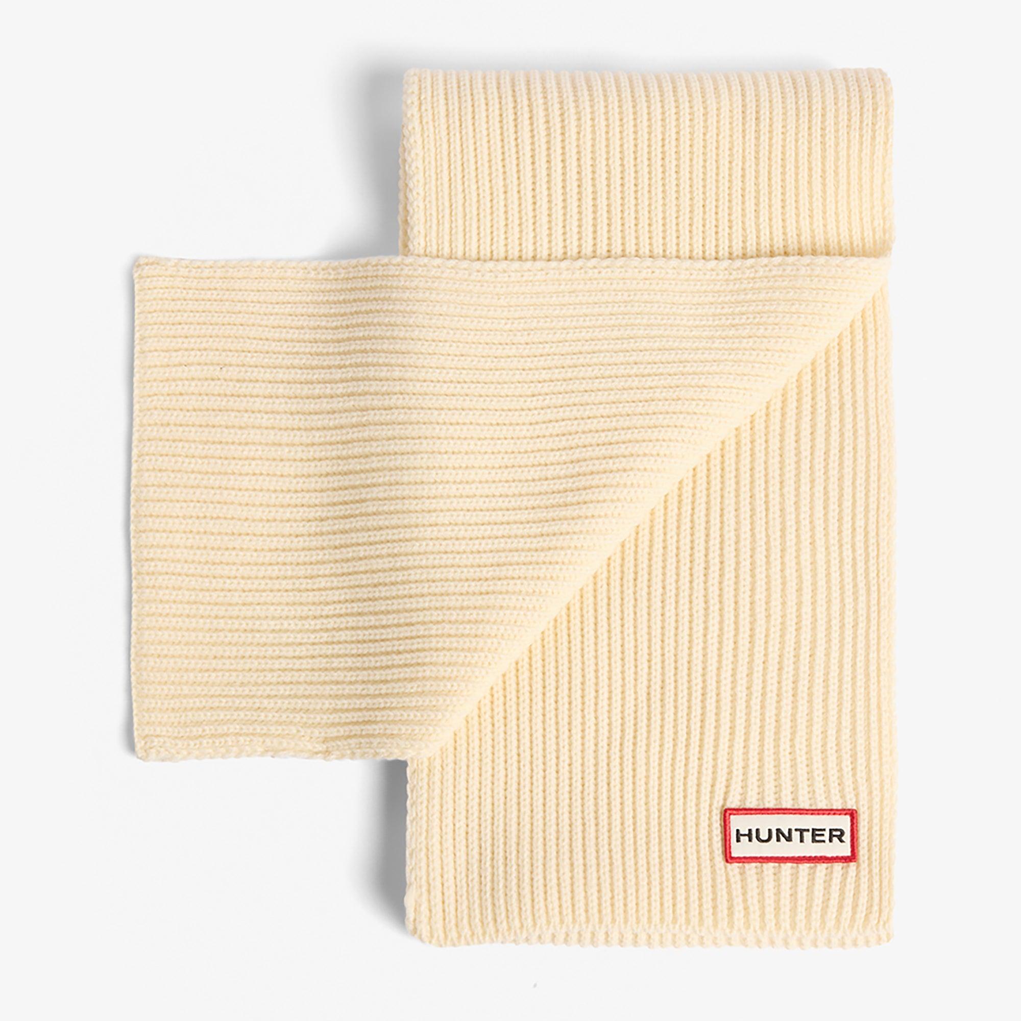 Product image 3 of 3 of Hunter Arrinay Ribbed Pom Beanie & Scarf Box Set - Antique White