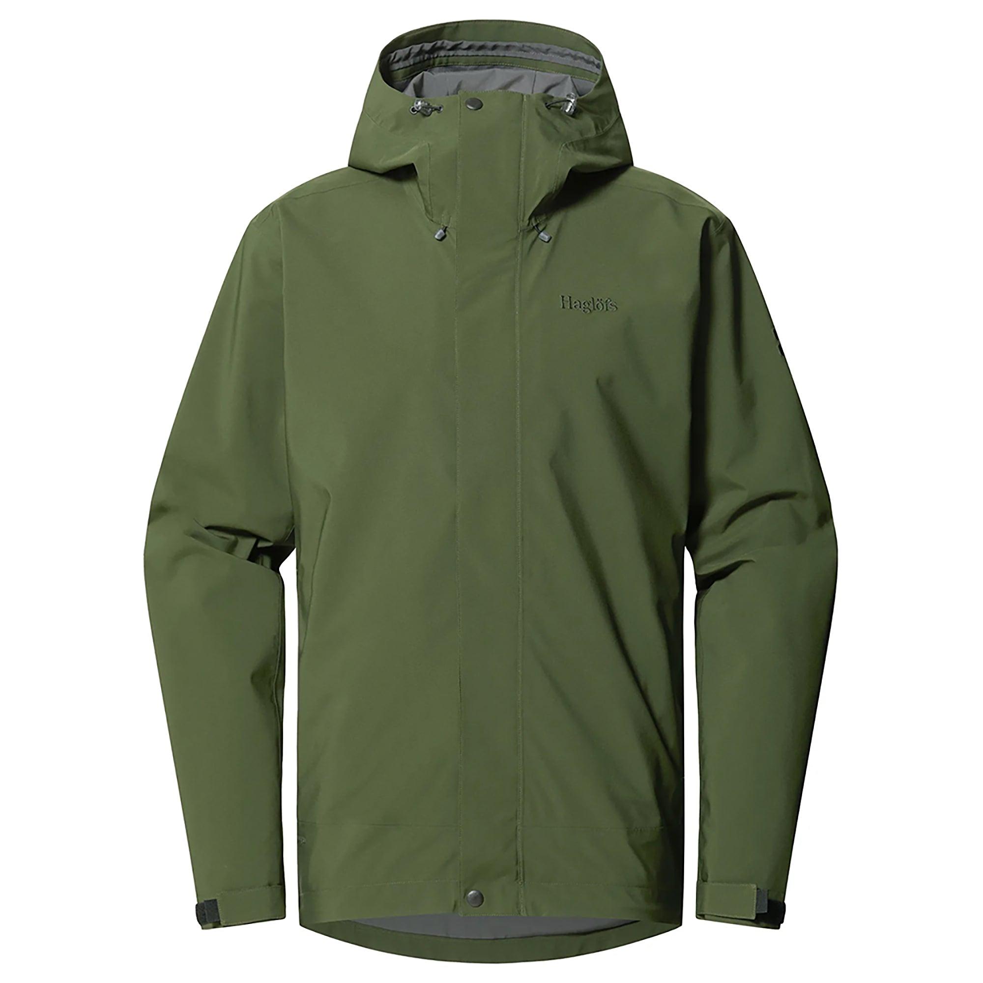 Product image 1 of 10 of Haglöfs Men's Breeze Proof Jacket - Seaweed Green