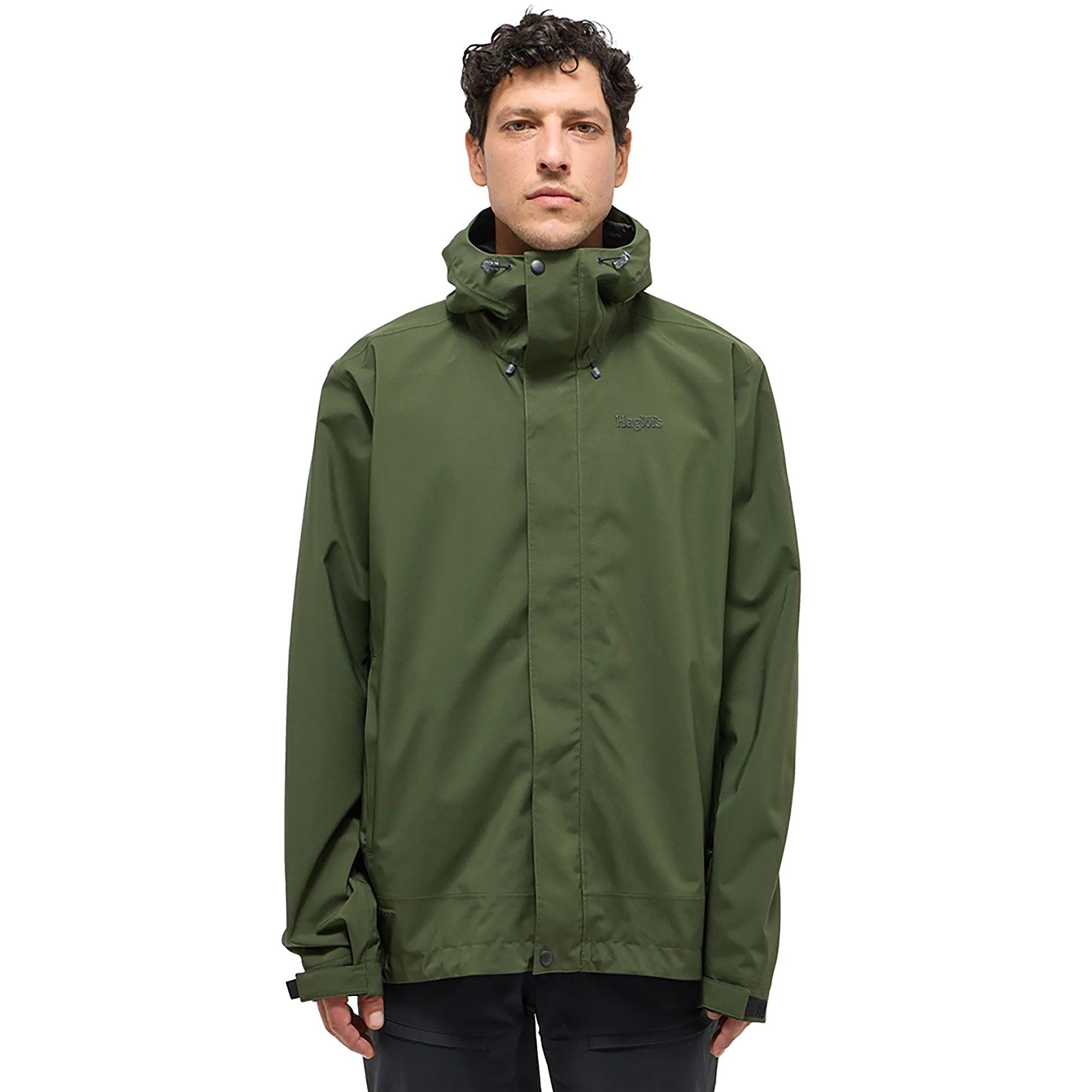 Product image 3 of 10 of Haglöfs Men's Breeze Proof Jacket - Seaweed Green