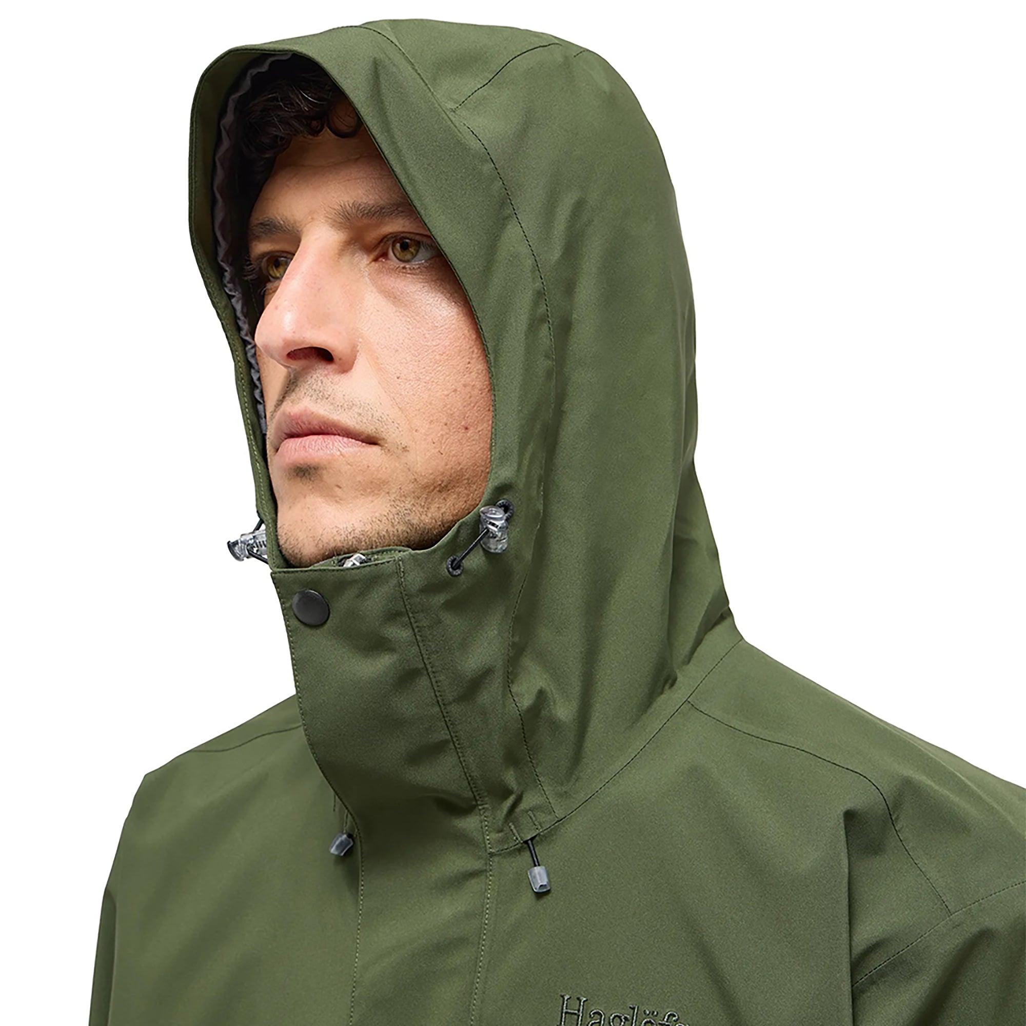 Product image 6 of 10 of Haglöfs Men's Breeze Proof Jacket - Seaweed Green