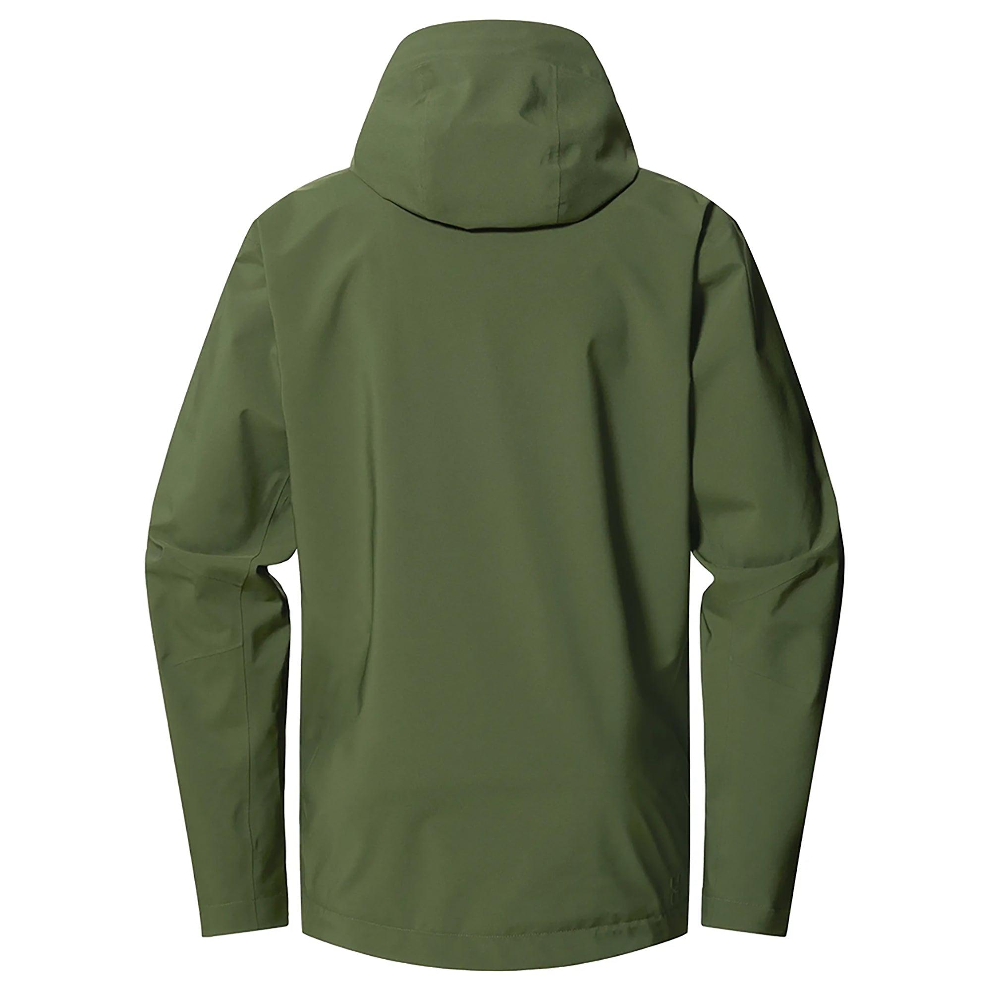 Product image 7 of 10 of Haglöfs Men's Breeze Proof Jacket - Seaweed Green