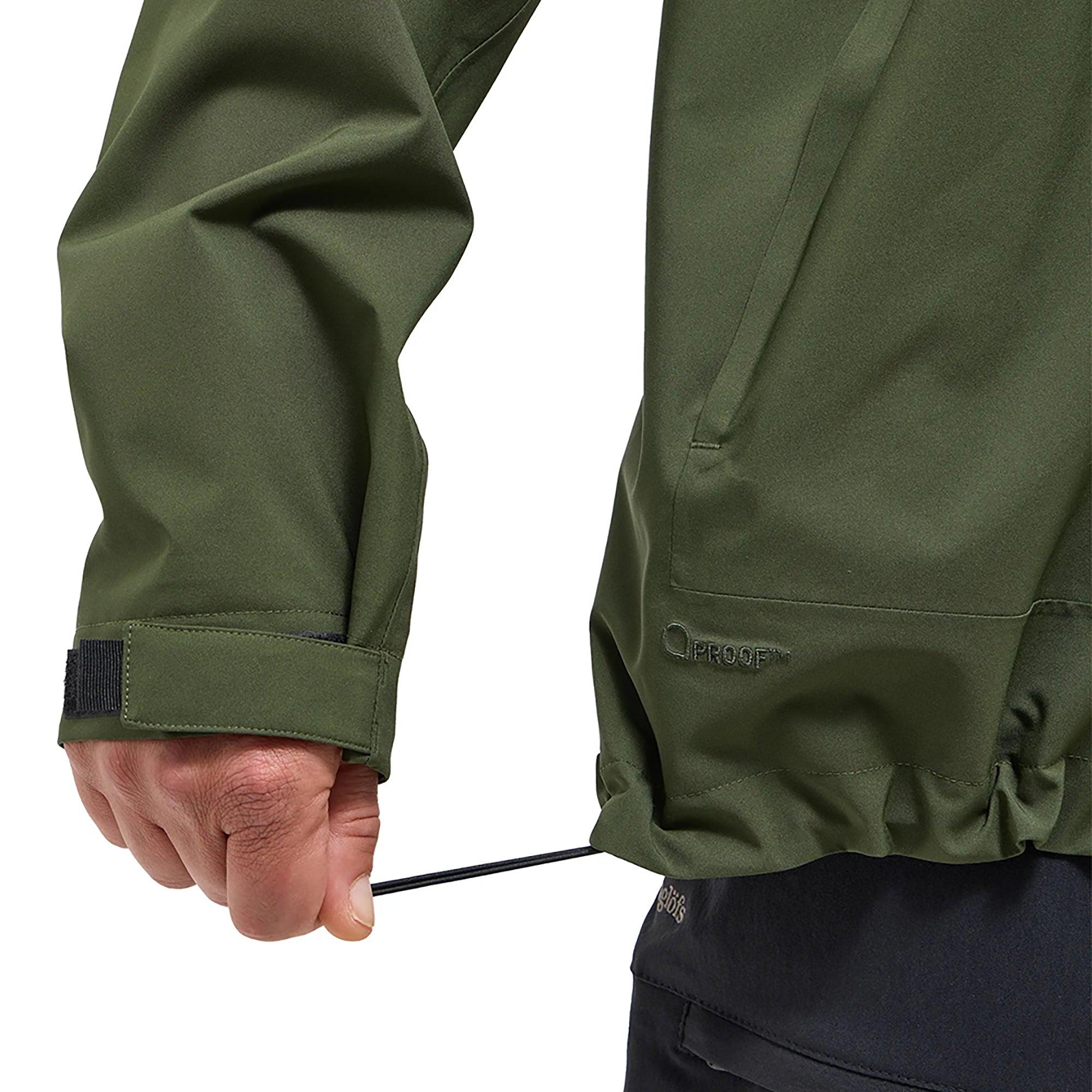 Product image 8 of 10 of Haglöfs Men's Breeze Proof Jacket - Seaweed Green